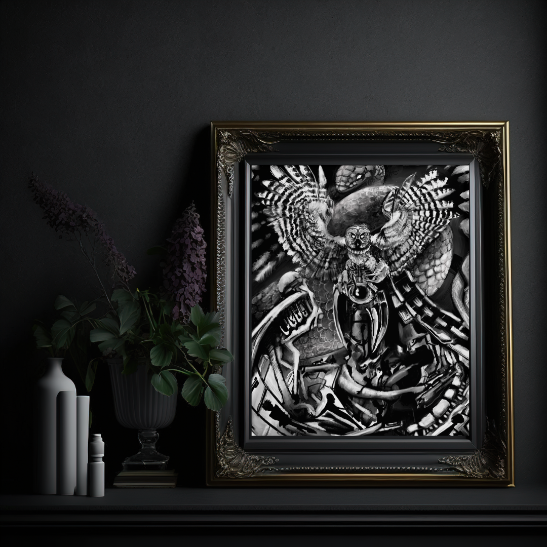 Shadows In A Dreamscape Art Print