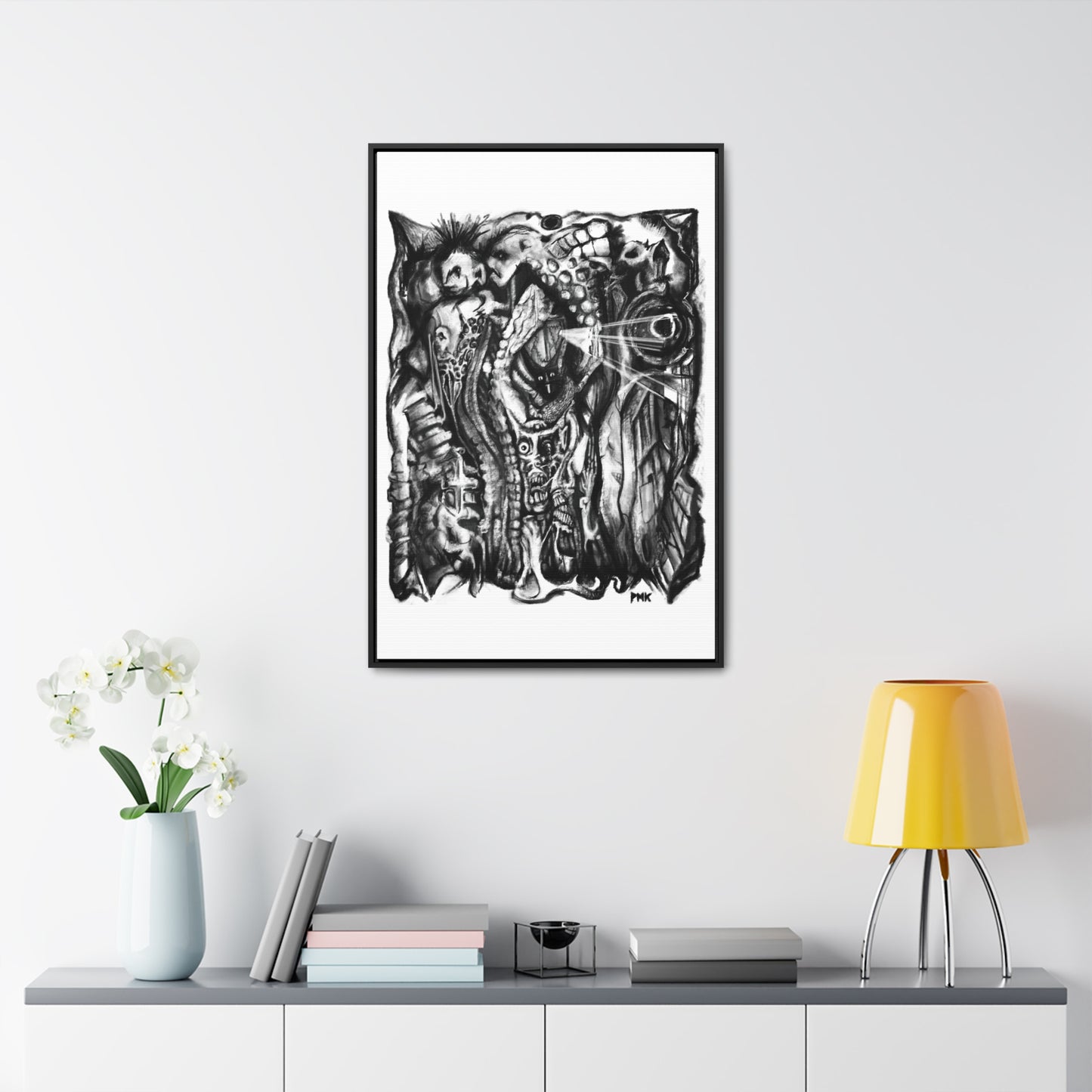Enmeshment Ritual Framed Gallery Canvas Wrap