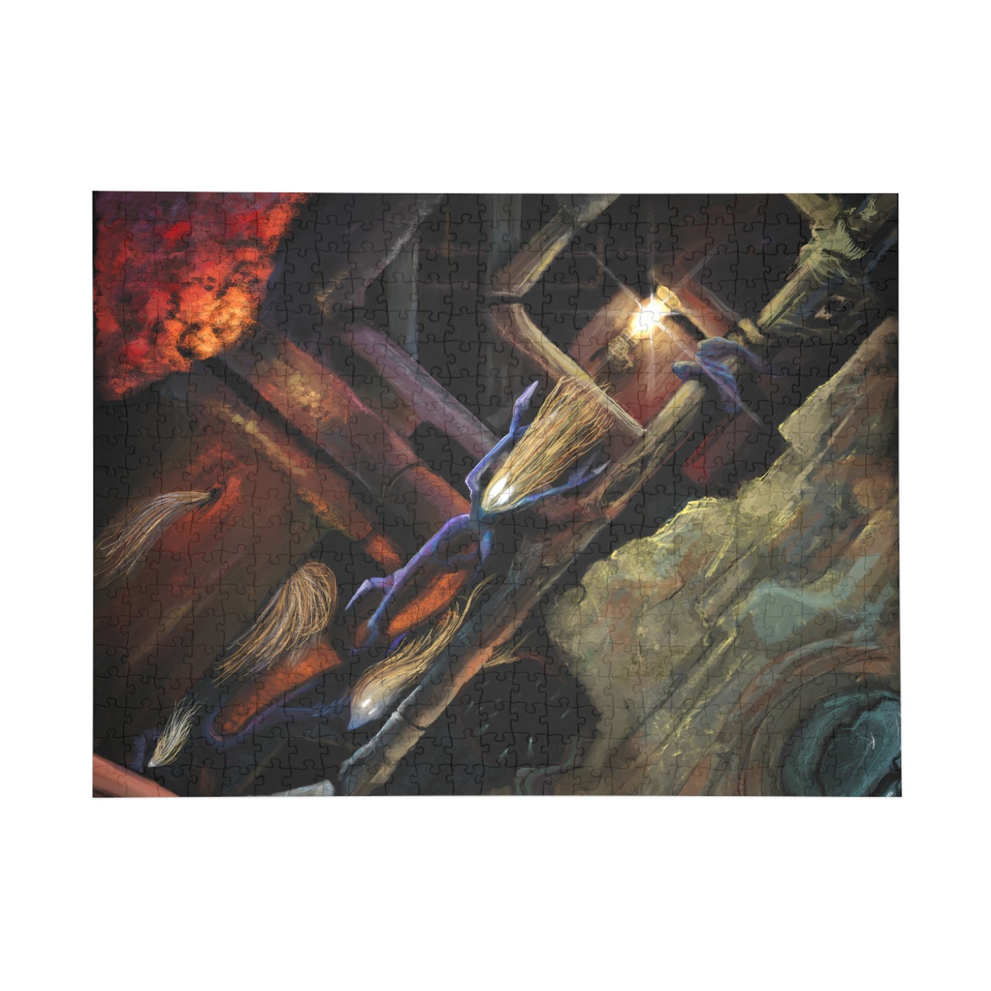 What Dwells in the Pipes Puzzle (252, 500, 1000-Piece)