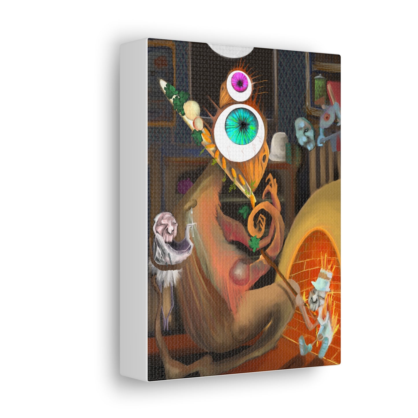 Bird Banquet Canvas Gallery Wrap