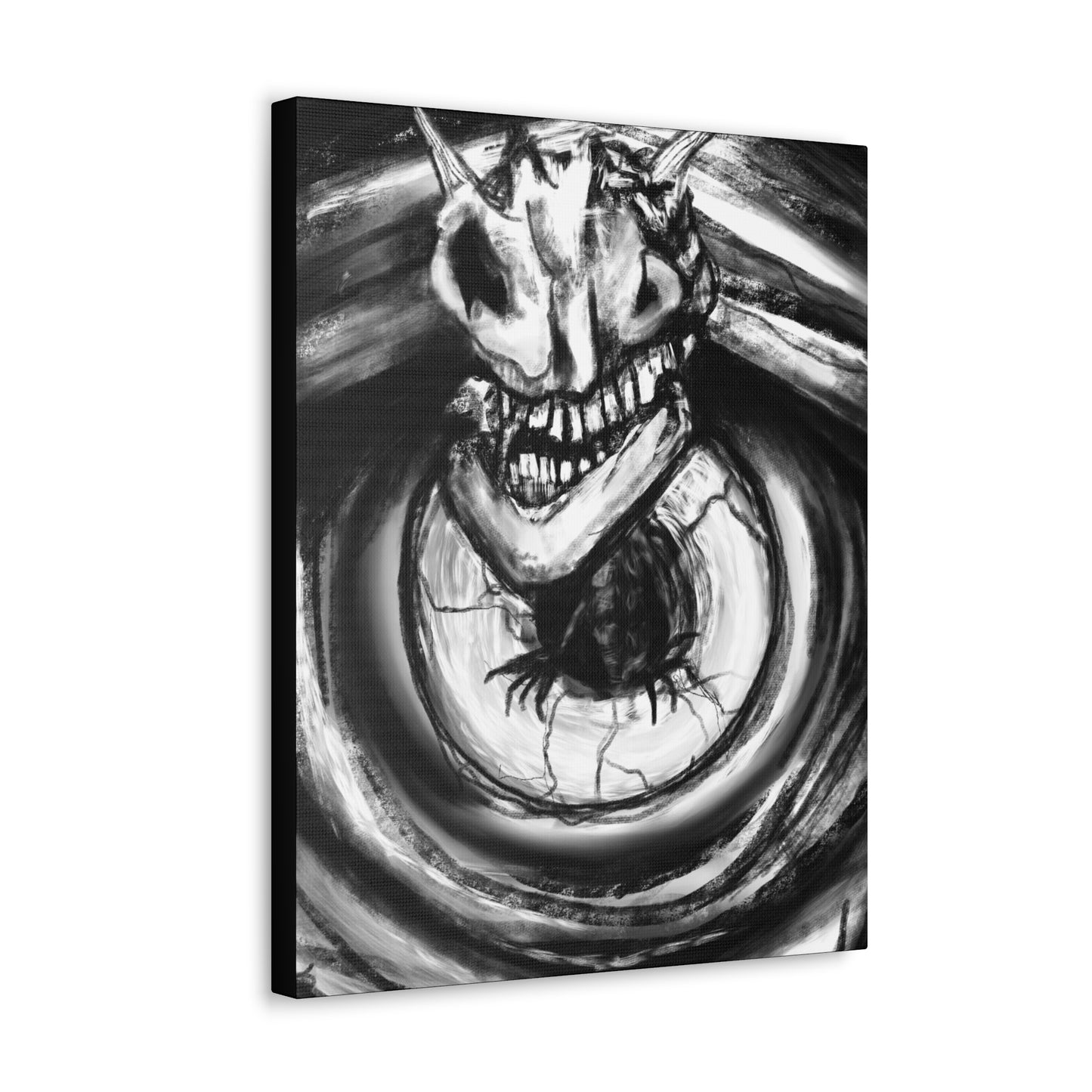 Devil In Your Eye Canvas Gallery Wrap