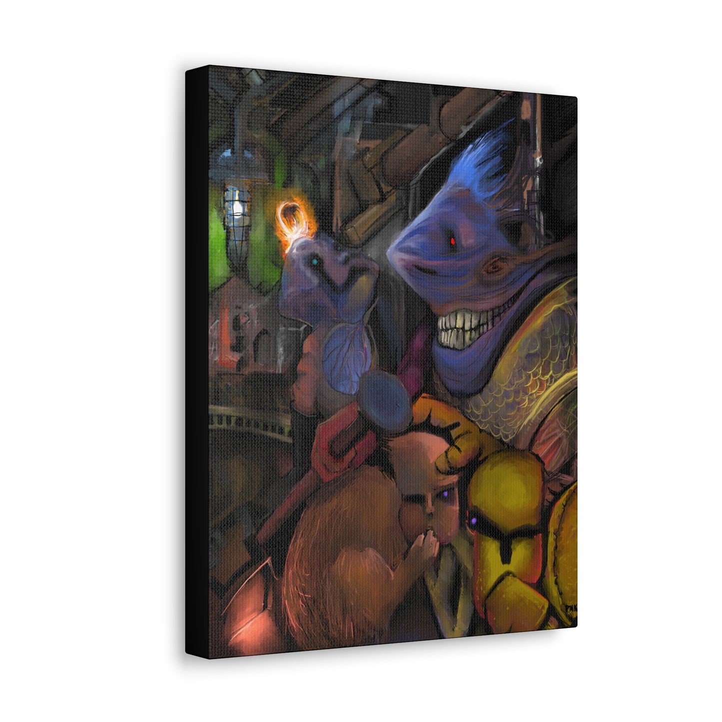 Scrutinized For Aberrations Canvas Gallery Wrap