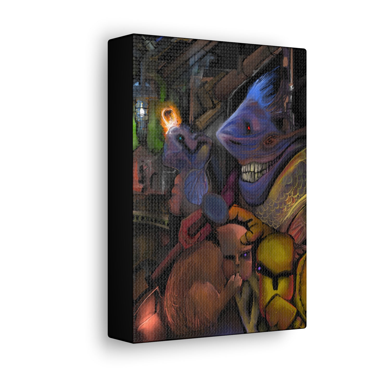 Scrutinized For Aberrations Canvas Gallery Wrap