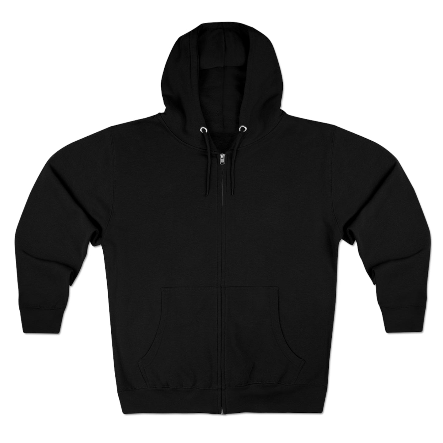 Mushroom with Spores Unisex Premium Full Zip Hoodie
