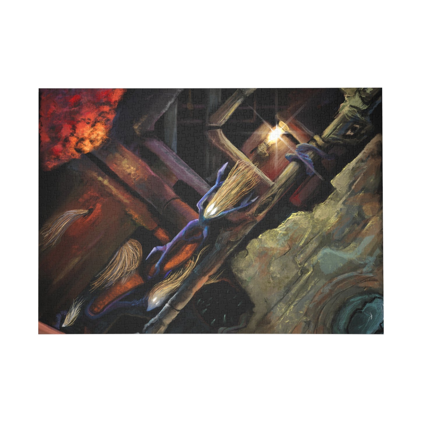 What Dwells in the Pipes Puzzle (252, 500, 1000-Piece)