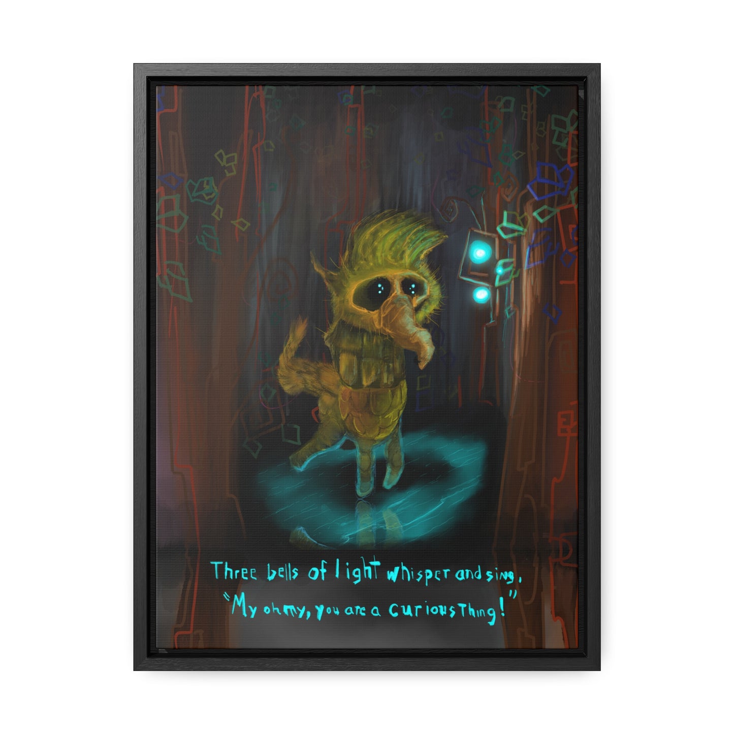 Storybook Page Gallery Canvas Wraps Vertical Frame