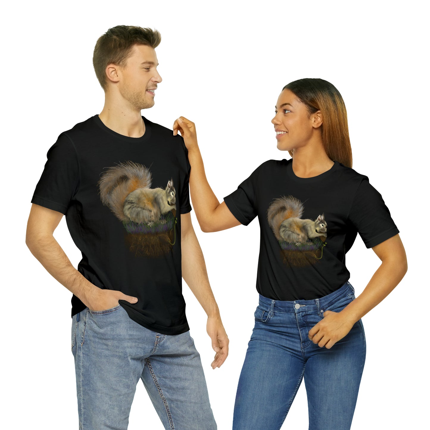 Fluffy Tree Planter Unisex Jersey Short Sleeve Tee
