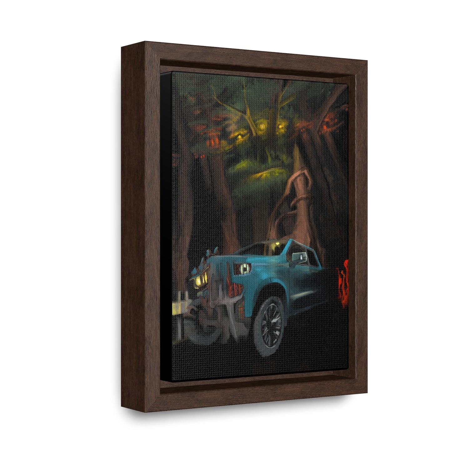 Breakdown Gallery Canvas Wrap with Vertical Frame