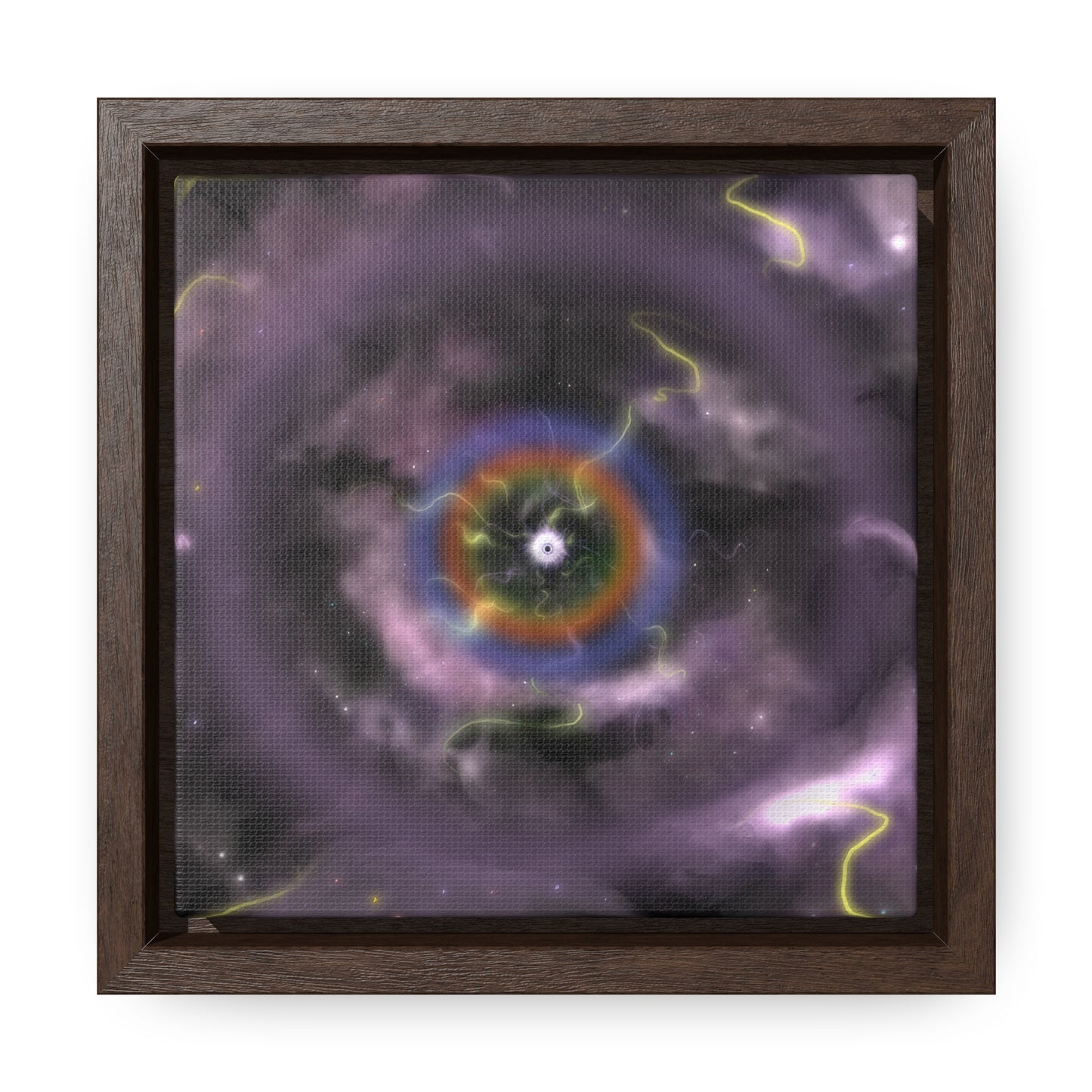 Eye of the Nebula Gallery Canvas Wrap With Square Frame