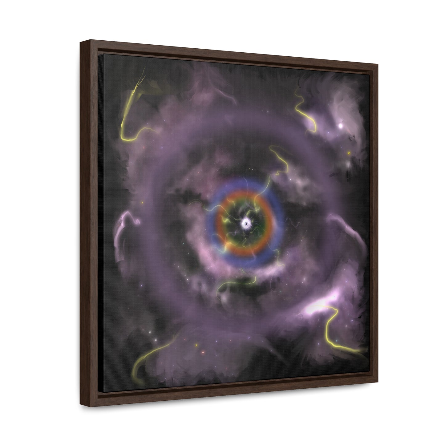 Eye of the Nebula Gallery Canvas Wrap With Square Frame