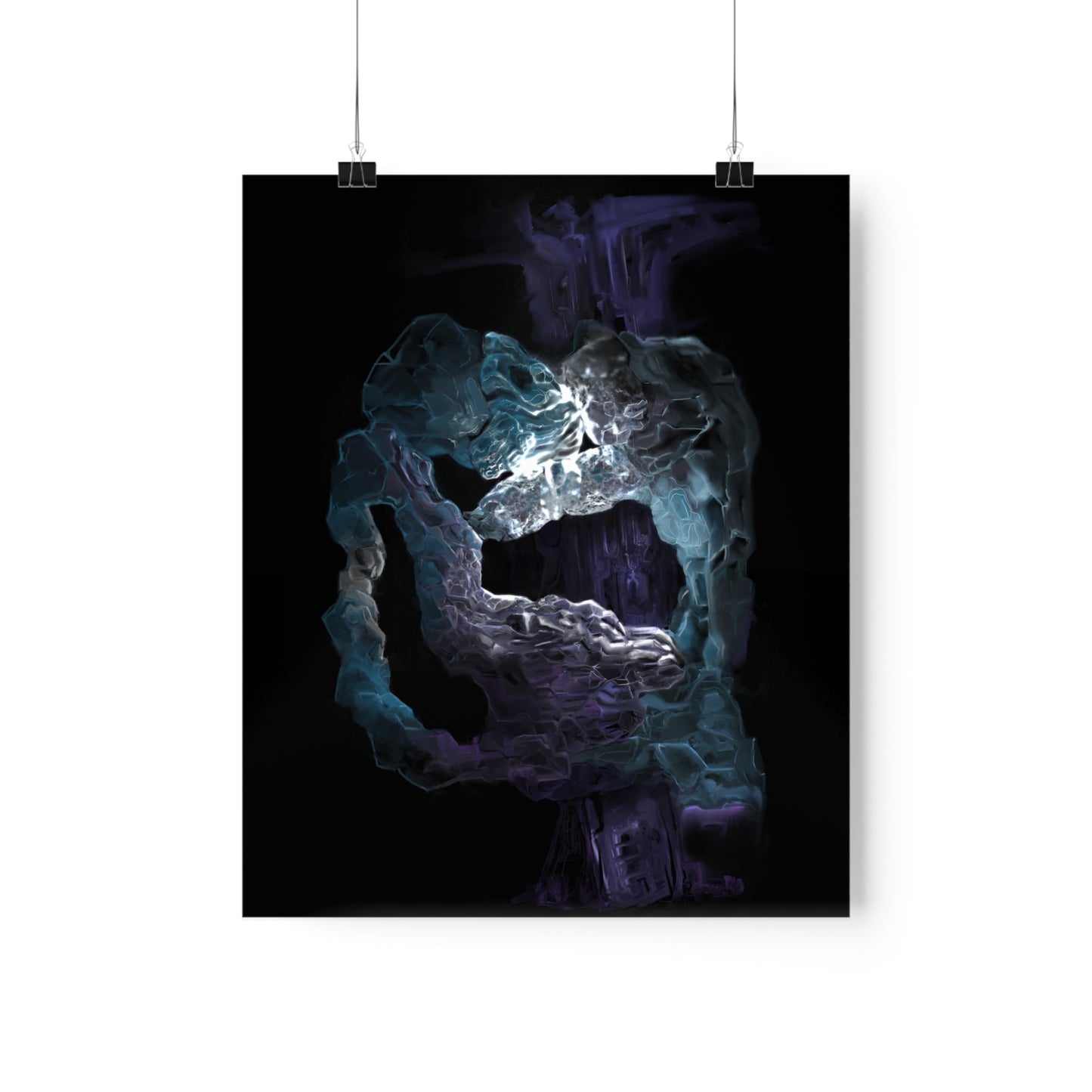 Anomalous Presence Premium Matte Vertical Poster