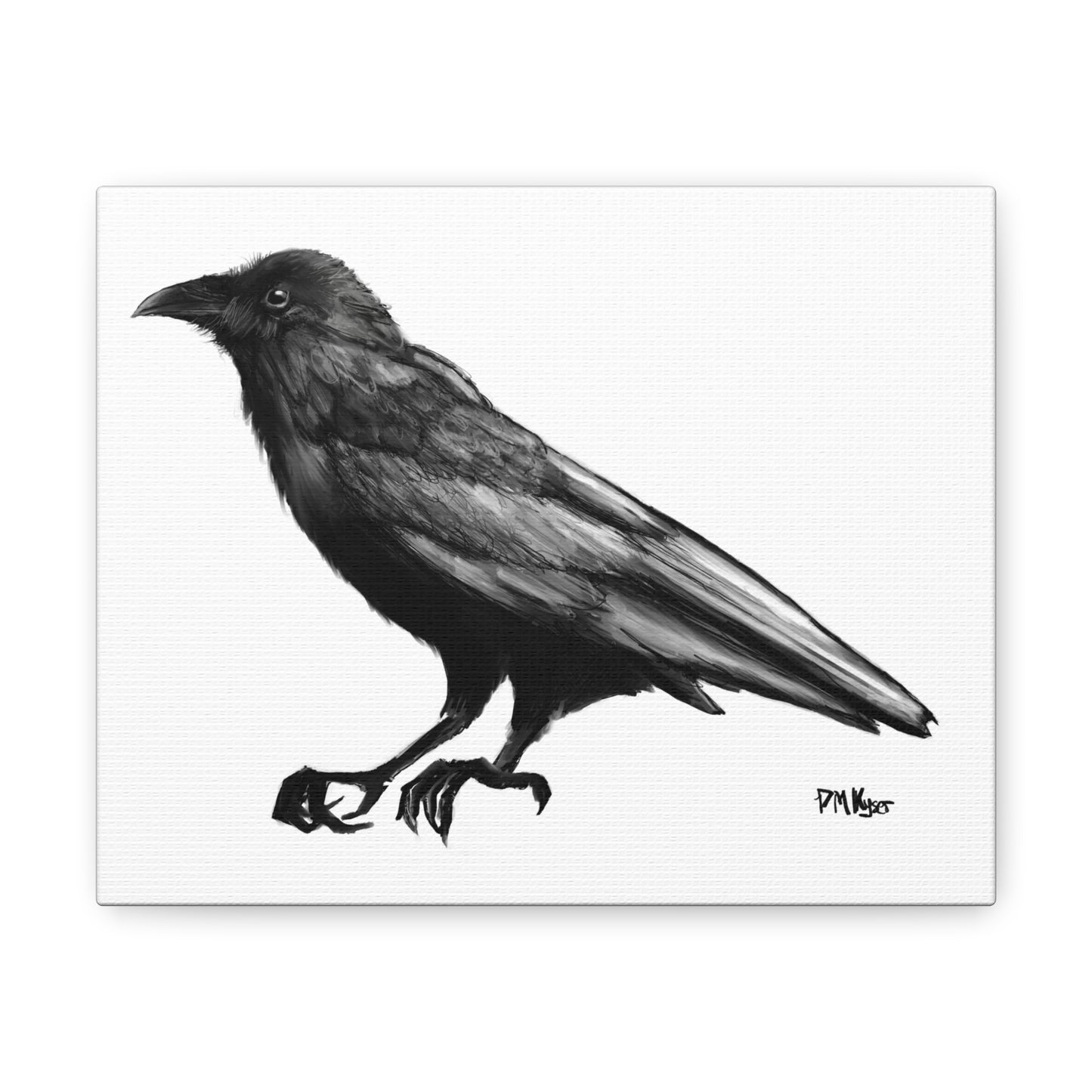 Raven Canvas Gallery Wrap