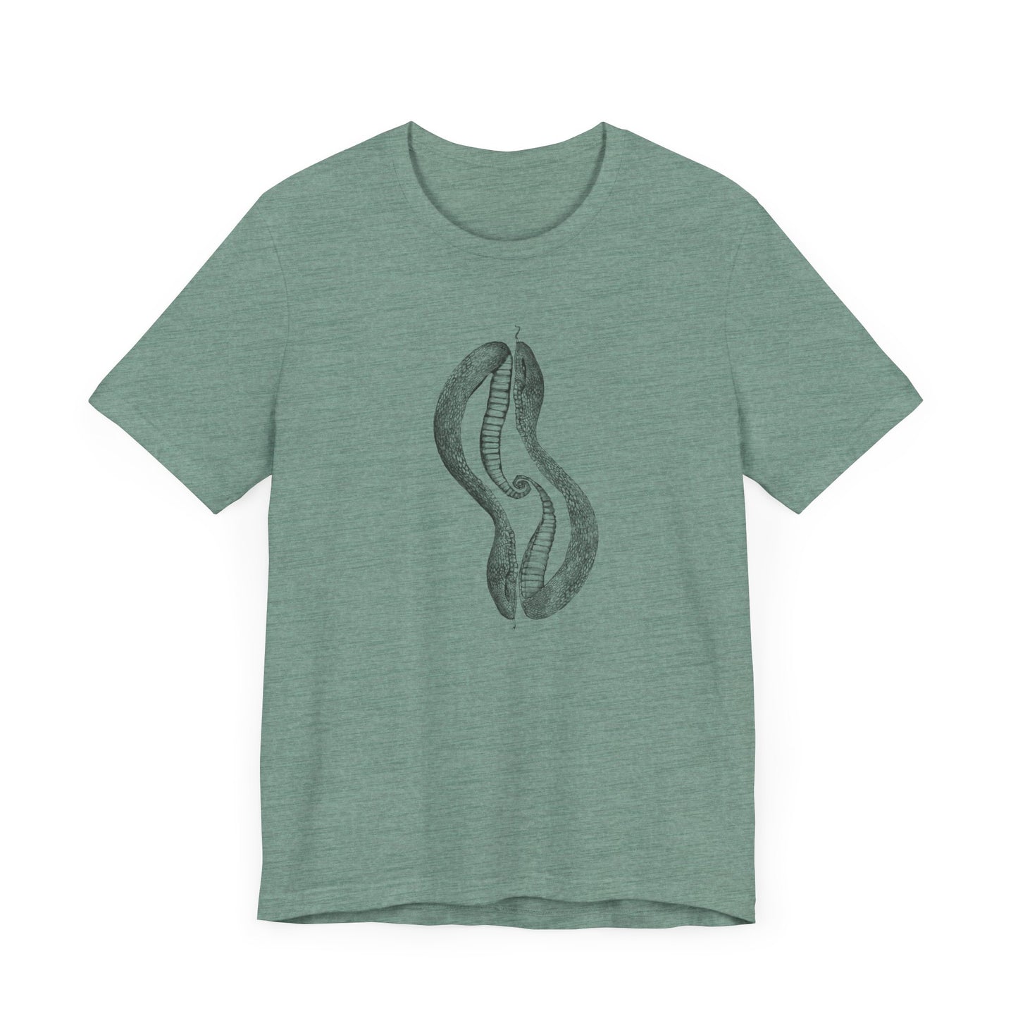 Snake Duo Unisex Jersey Short Sleeve Tee