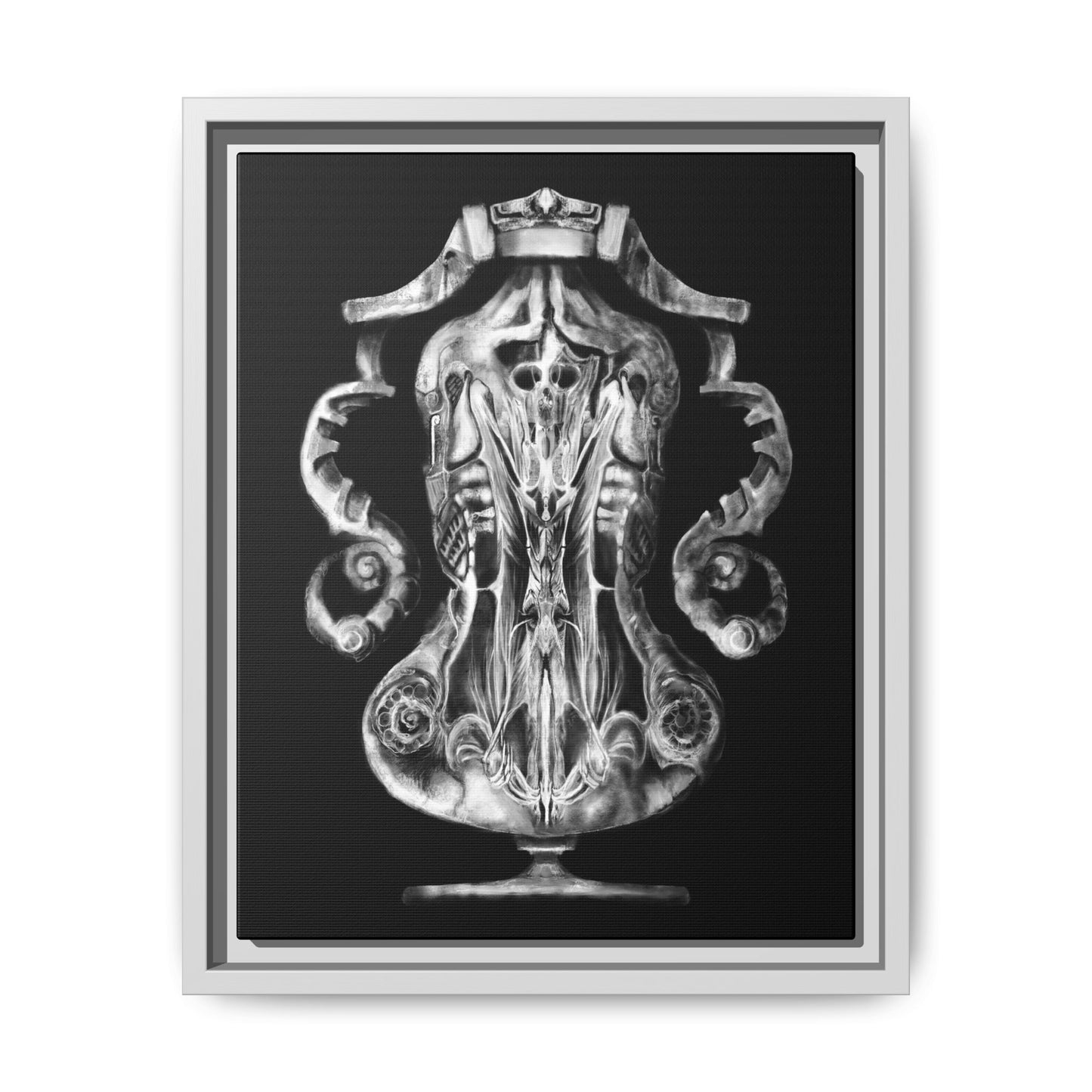 The Urn of the Spiteful Civilization Matte Canvas, Framed (Multi-color)