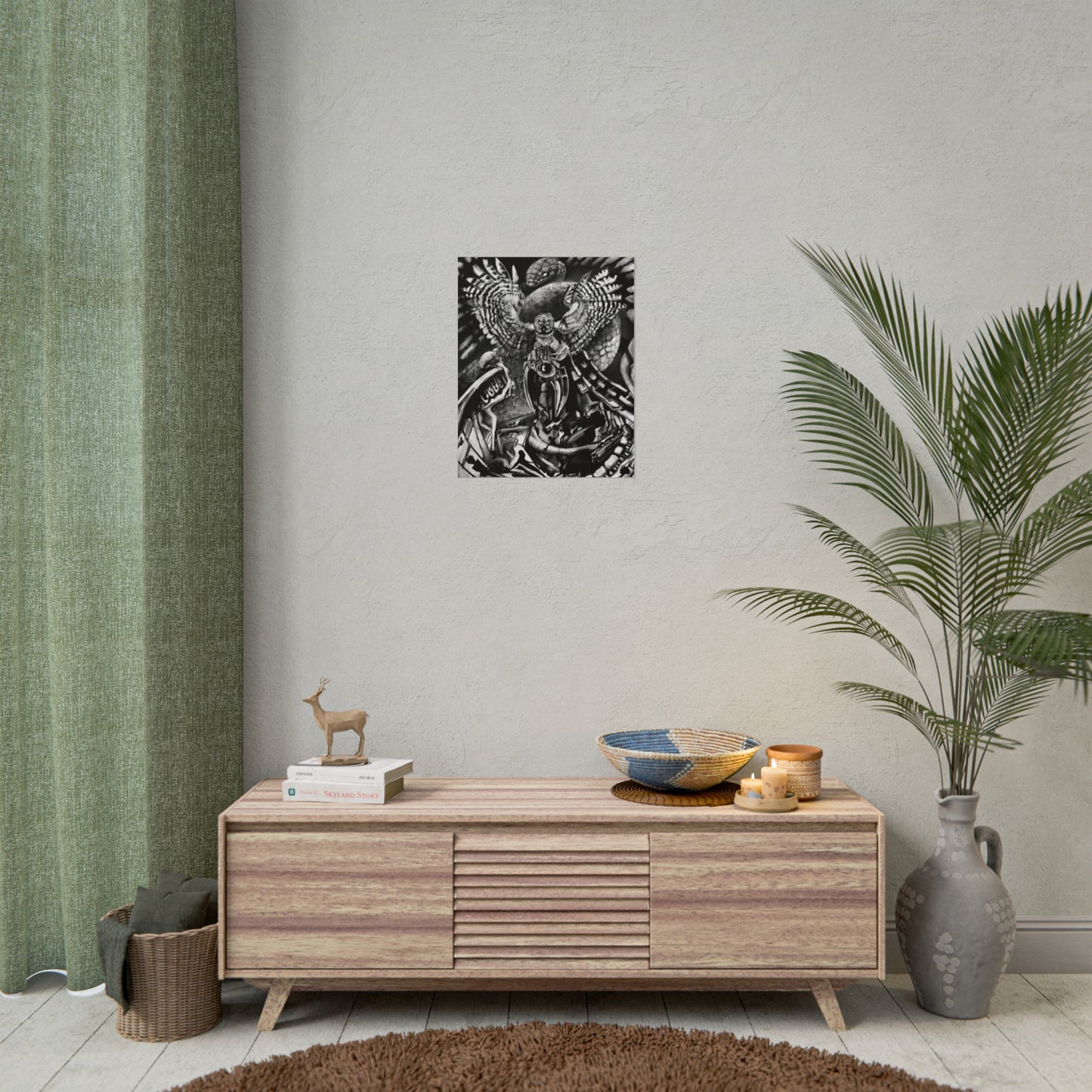 Shadows in a Dreamscape Rolled Poster