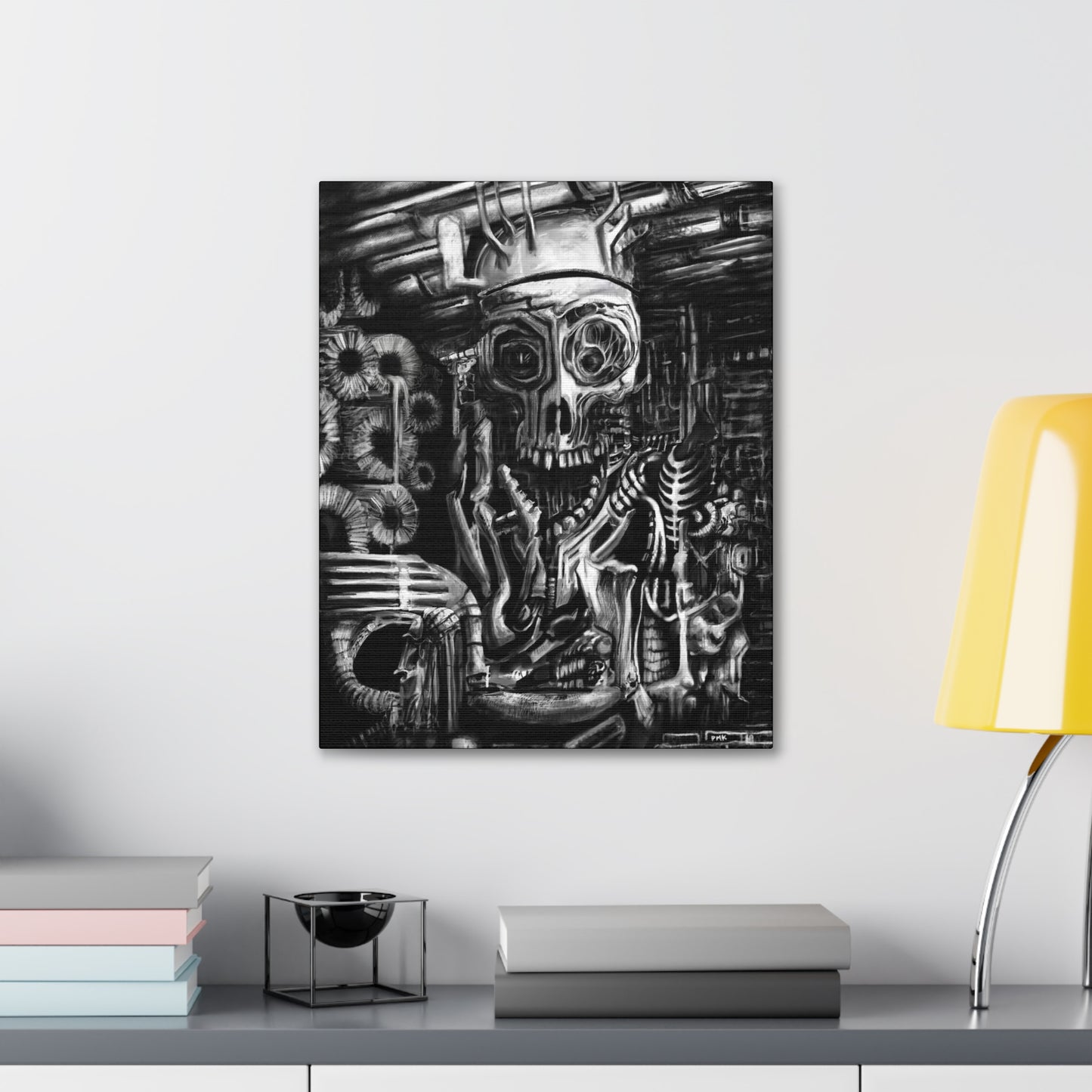 Biomechanical Mass Canvas Gallery Wrap - no Frame
