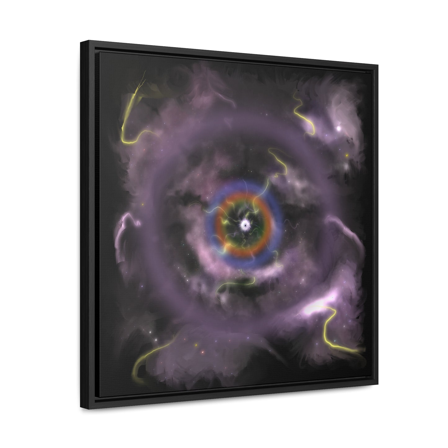 Eye of the Nebula Gallery Canvas Wrap With Square Frame