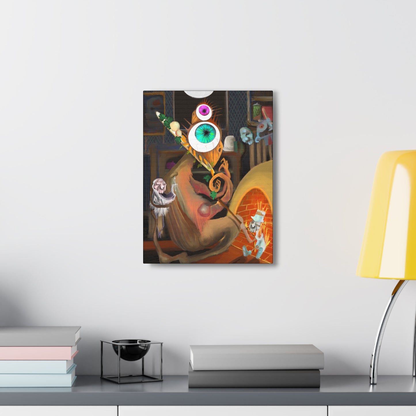 Bird Banquet Canvas Gallery Wrap