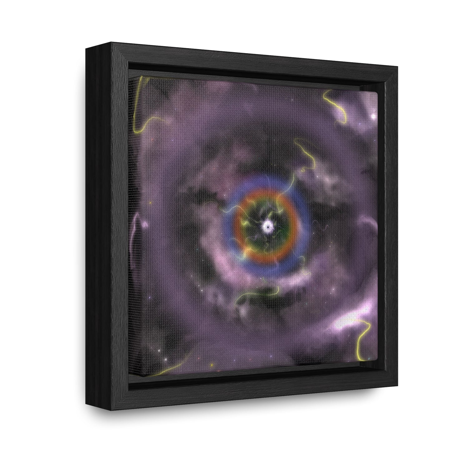 Eye of the Nebula Gallery Canvas Wrap With Square Frame