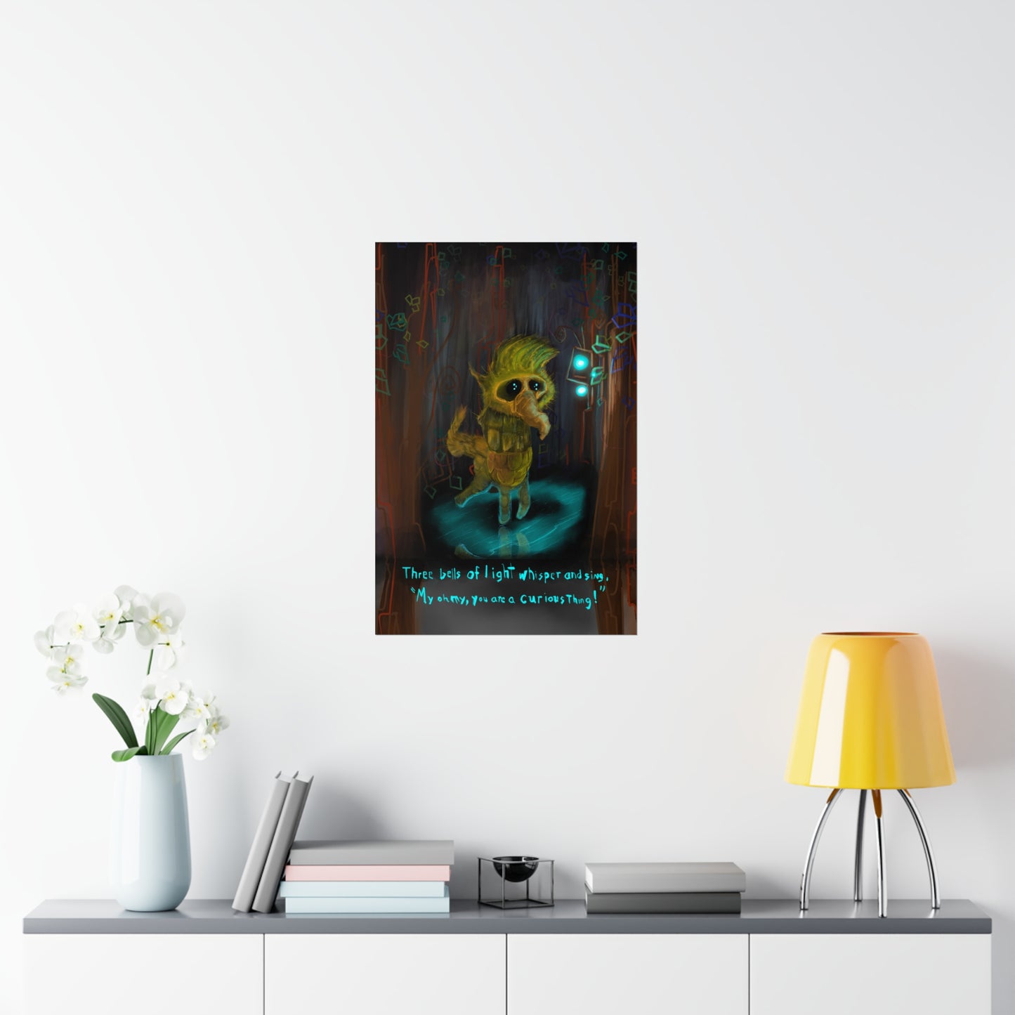 Storybook Page Premium Matte Vertical Poster