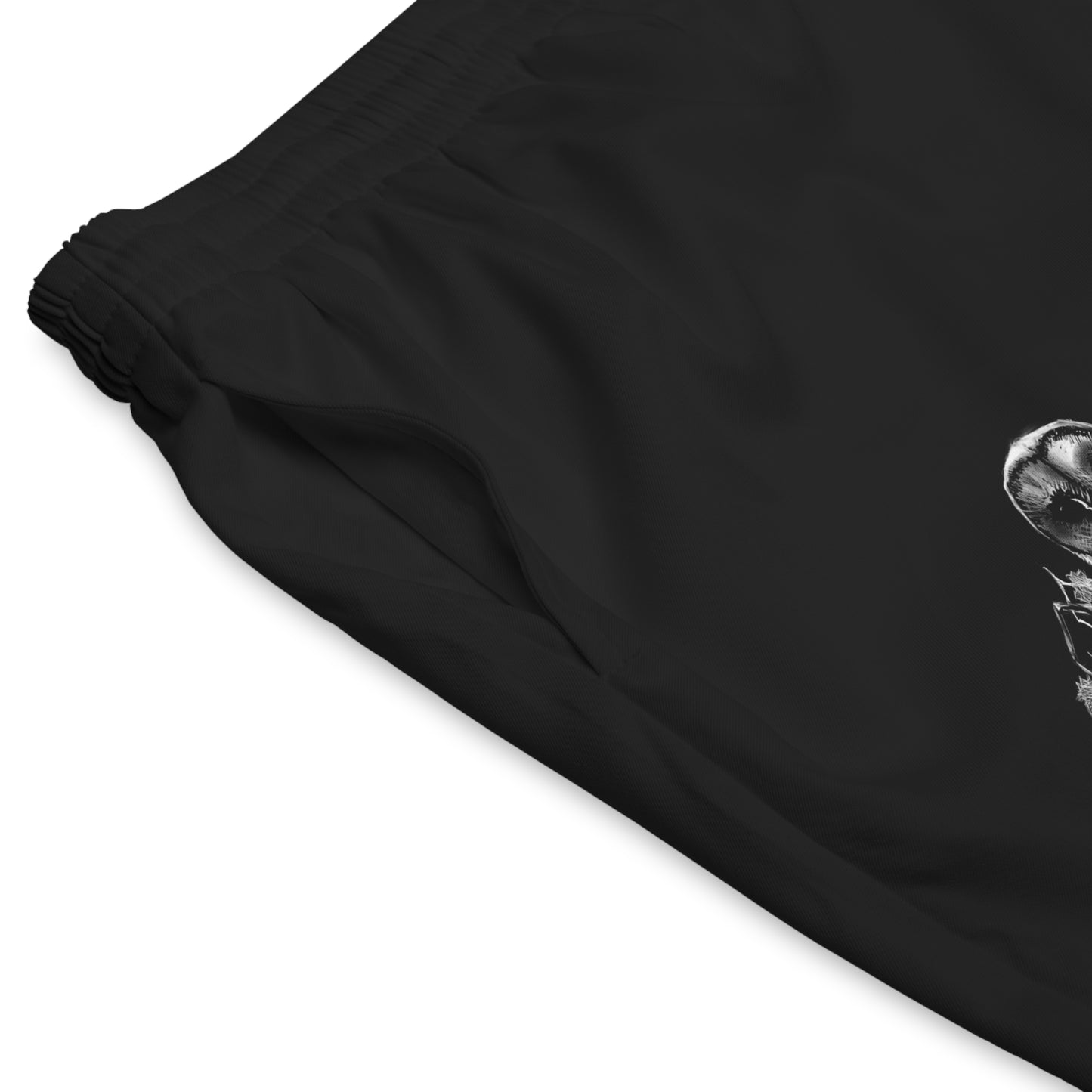 Skull and Owl Men's Elastic Beach Shorts