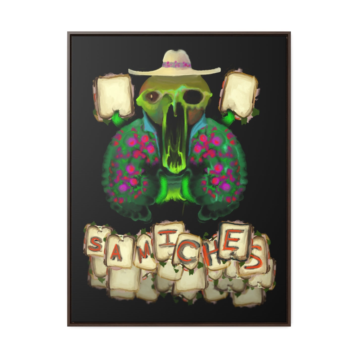 Samiches! Gallery Canvas Wraps, Vertical Frame