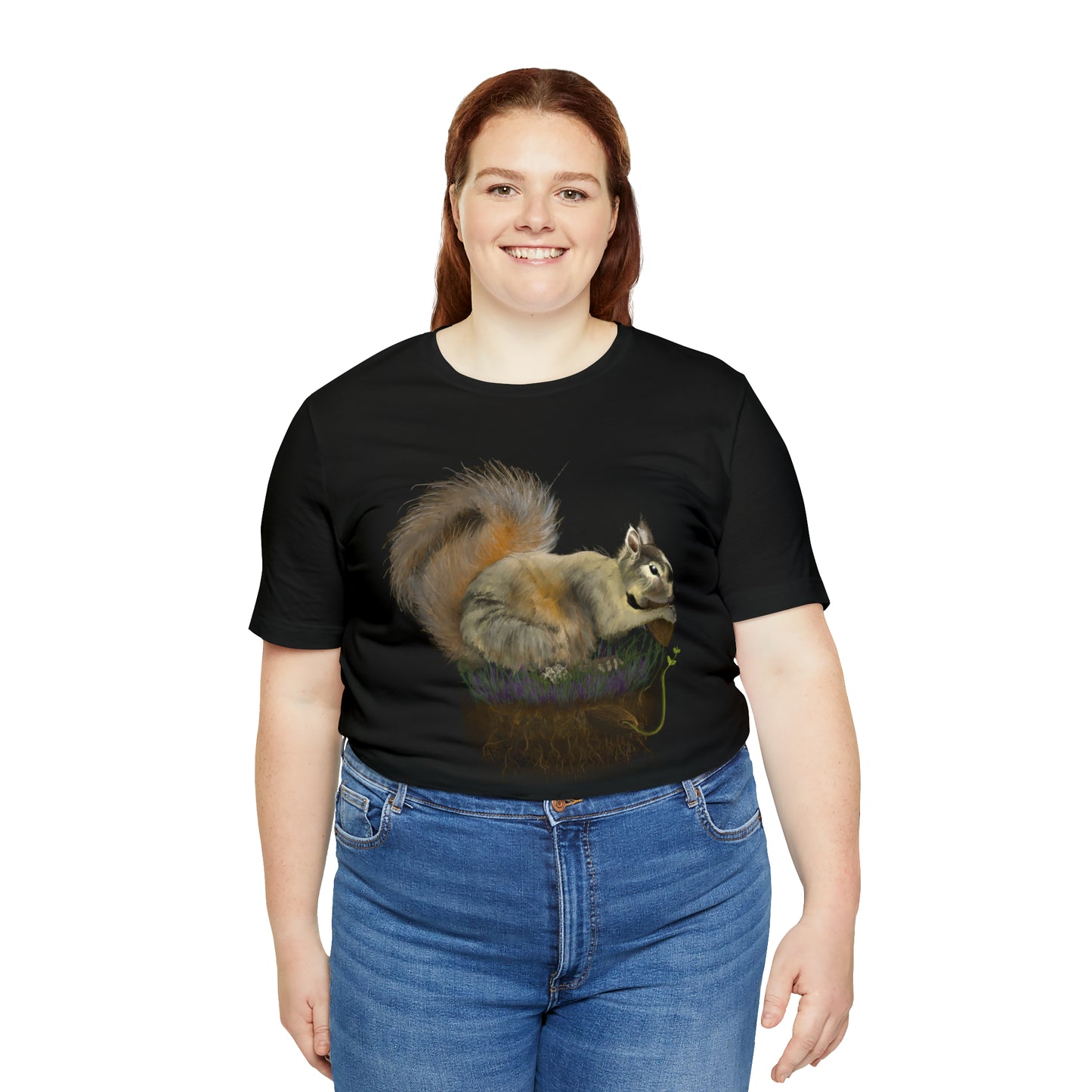 Fluffy Tree Planter Unisex Jersey Short Sleeve Tee