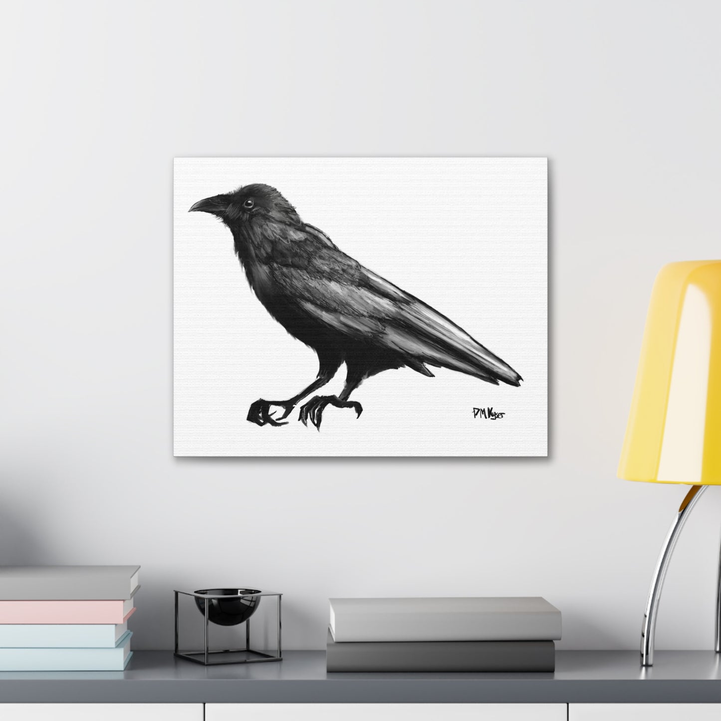 Raven Canvas Gallery Wrap