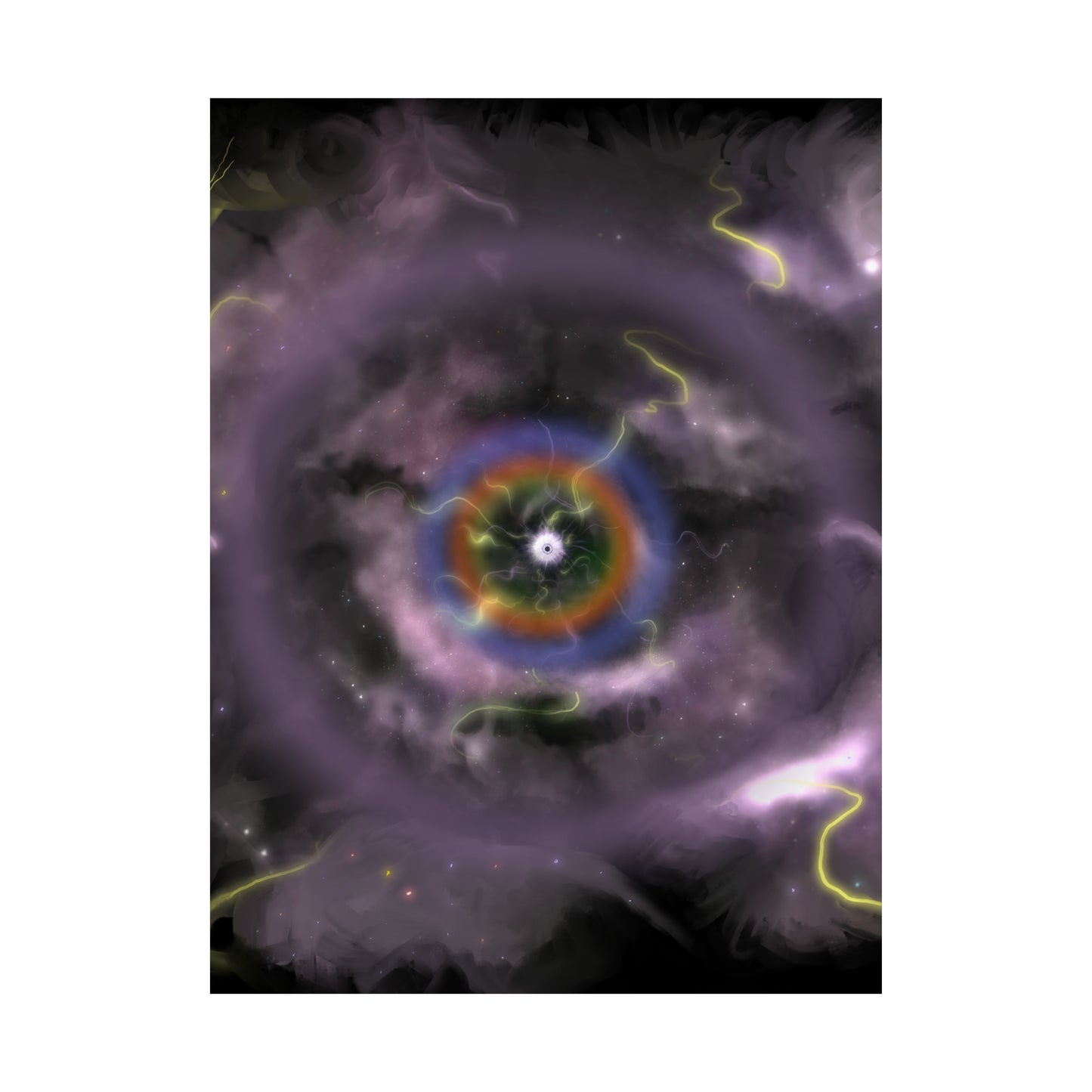 Eye of the Nebula Premium Matte Vertical Poster