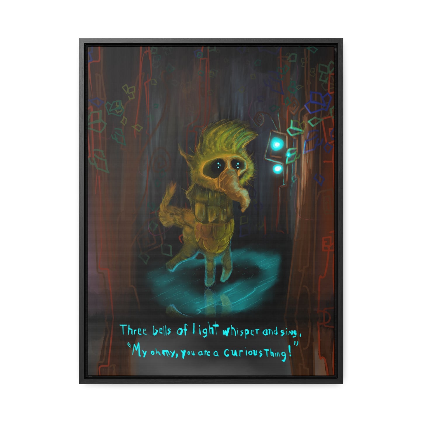Storybook Page Gallery Canvas Wraps Vertical Frame