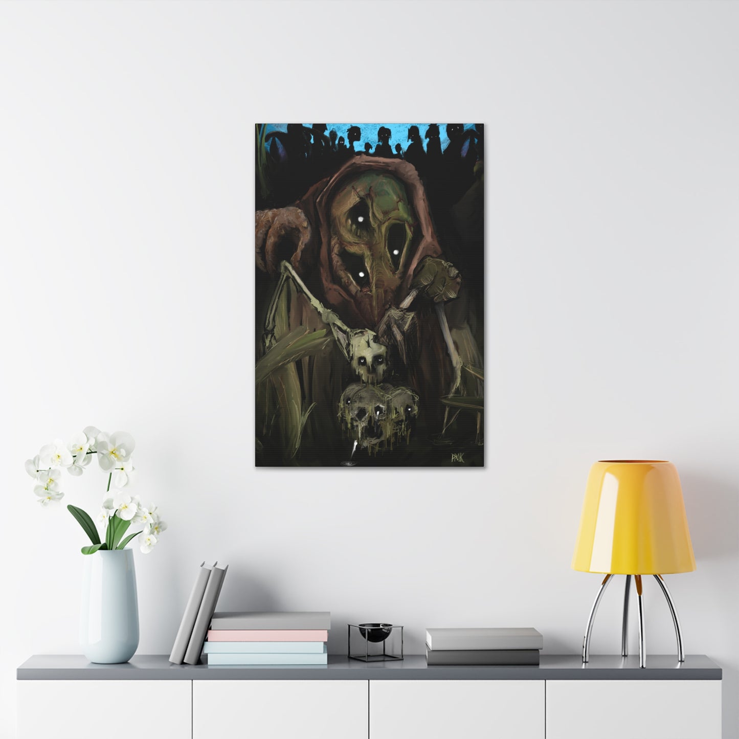 Bad Souls Become Good Puppets Canvas Gallery Wrap