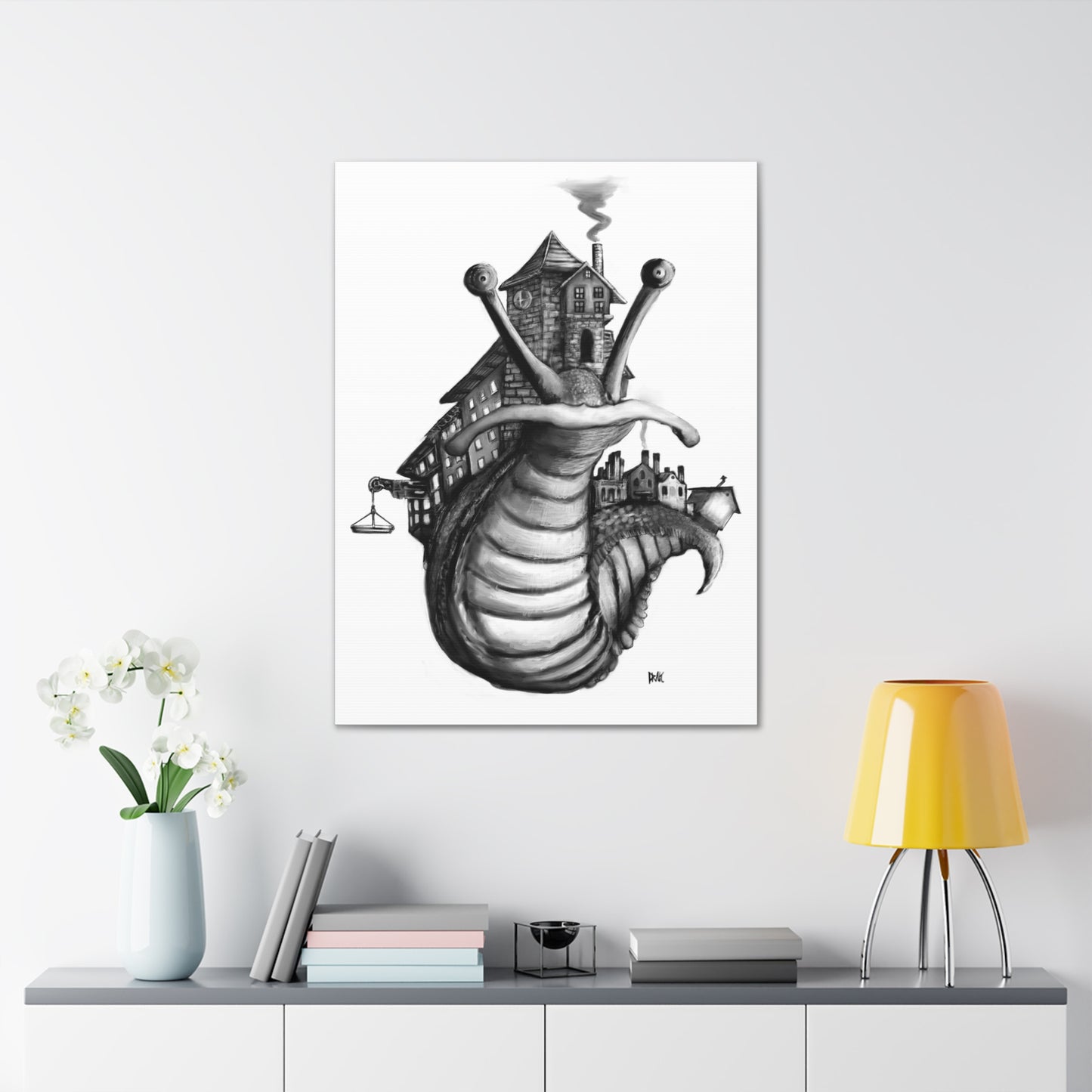 City Slug Canvas Gallery Wrap - No Frame