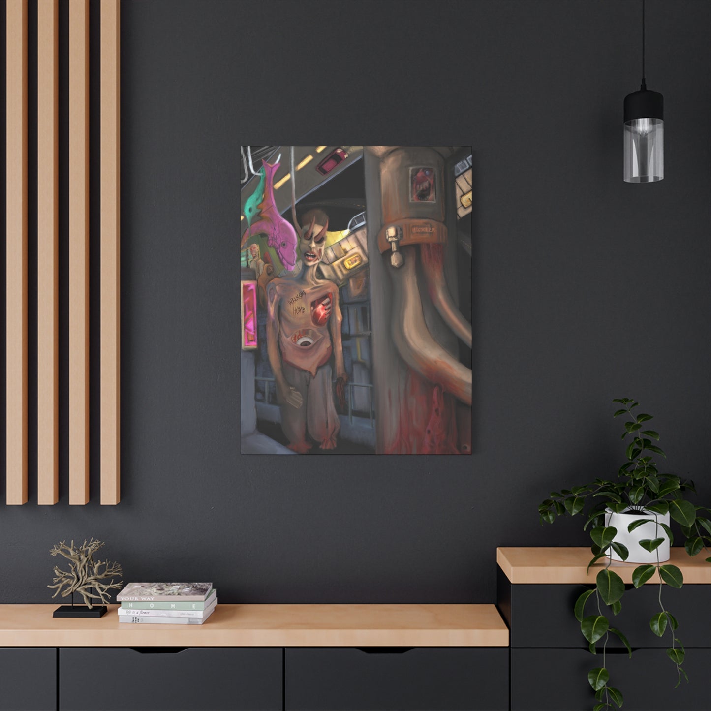 Welcome Home Matte Canvas