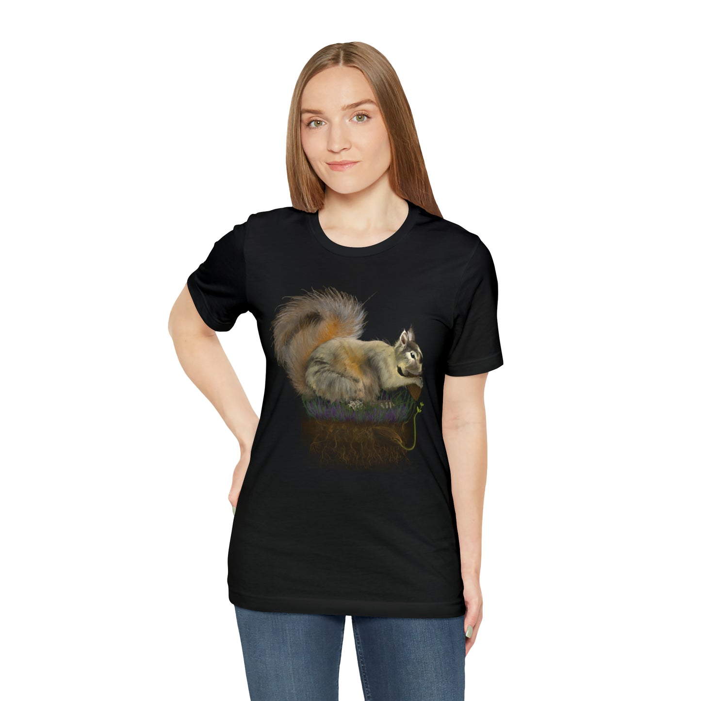 Fluffy Tree Planter Unisex Jersey Short Sleeve Tee