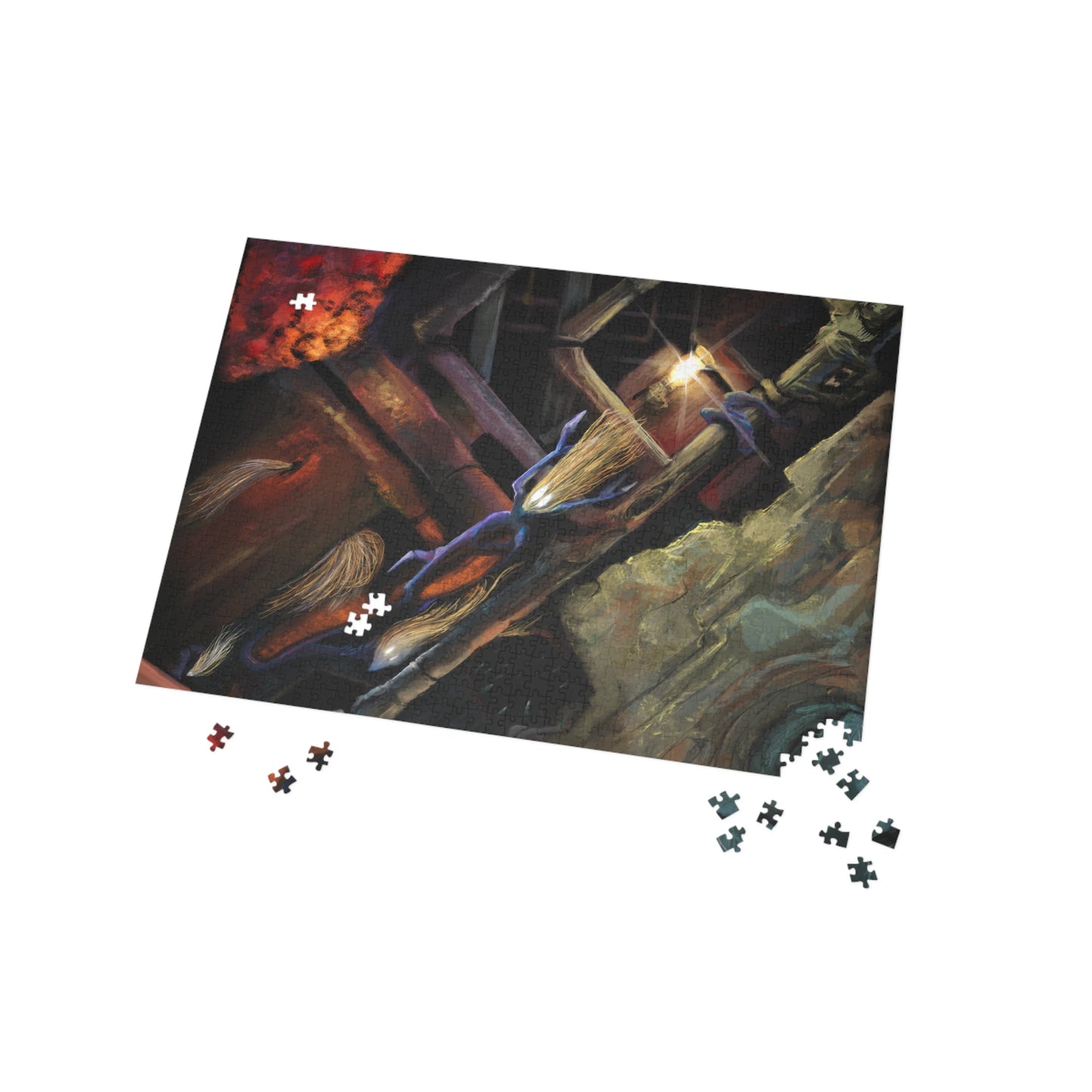 What Dwells in the Pipes Puzzle (252, 500, 1000-Piece)