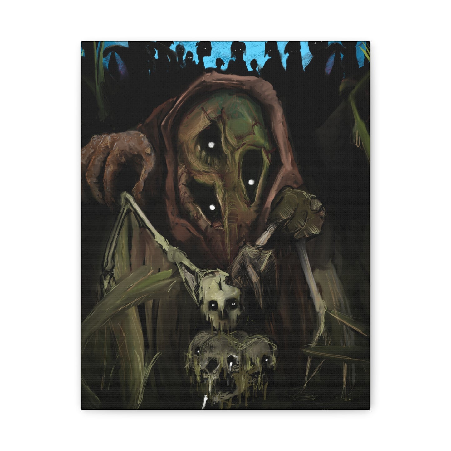 Bad Souls Become Good Puppets Canvas Gallery Wrap