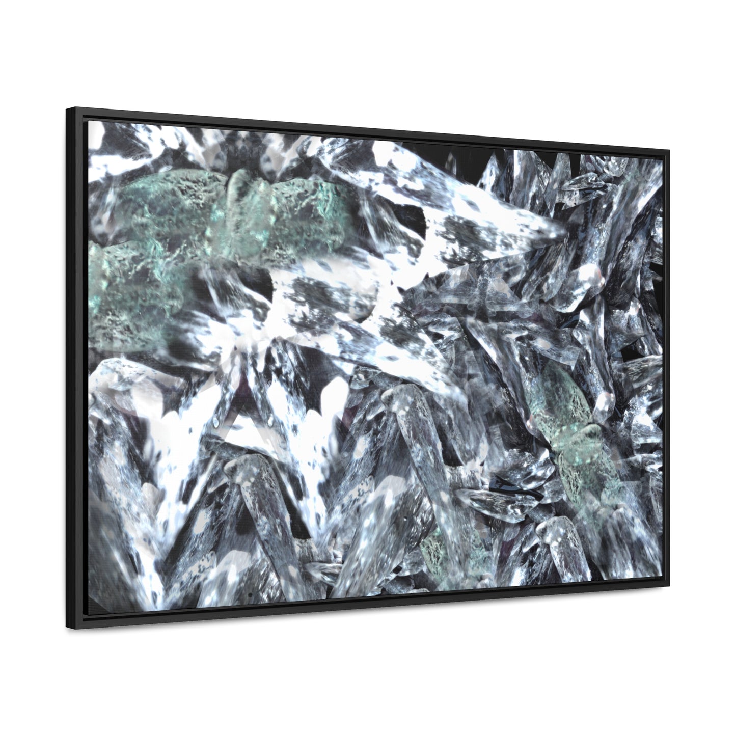Crystallized Gallery Canvas Wraps with Horizontal Frame