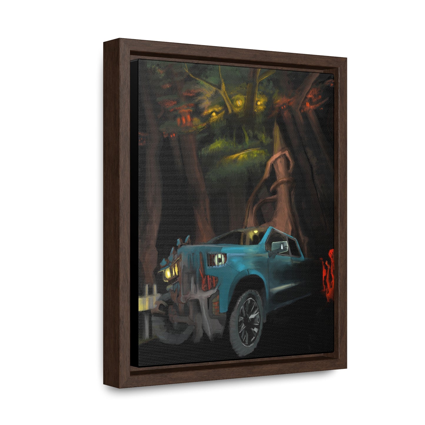 Breakdown Gallery Canvas Wrap with Vertical Frame