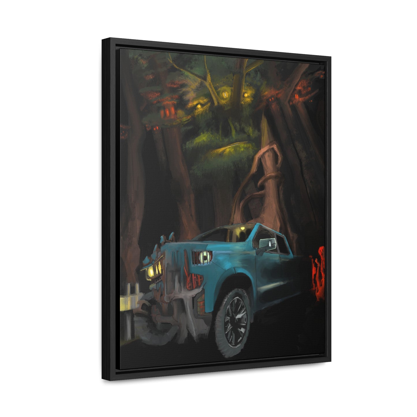 Breakdown Gallery Canvas Wrap with Vertical Frame