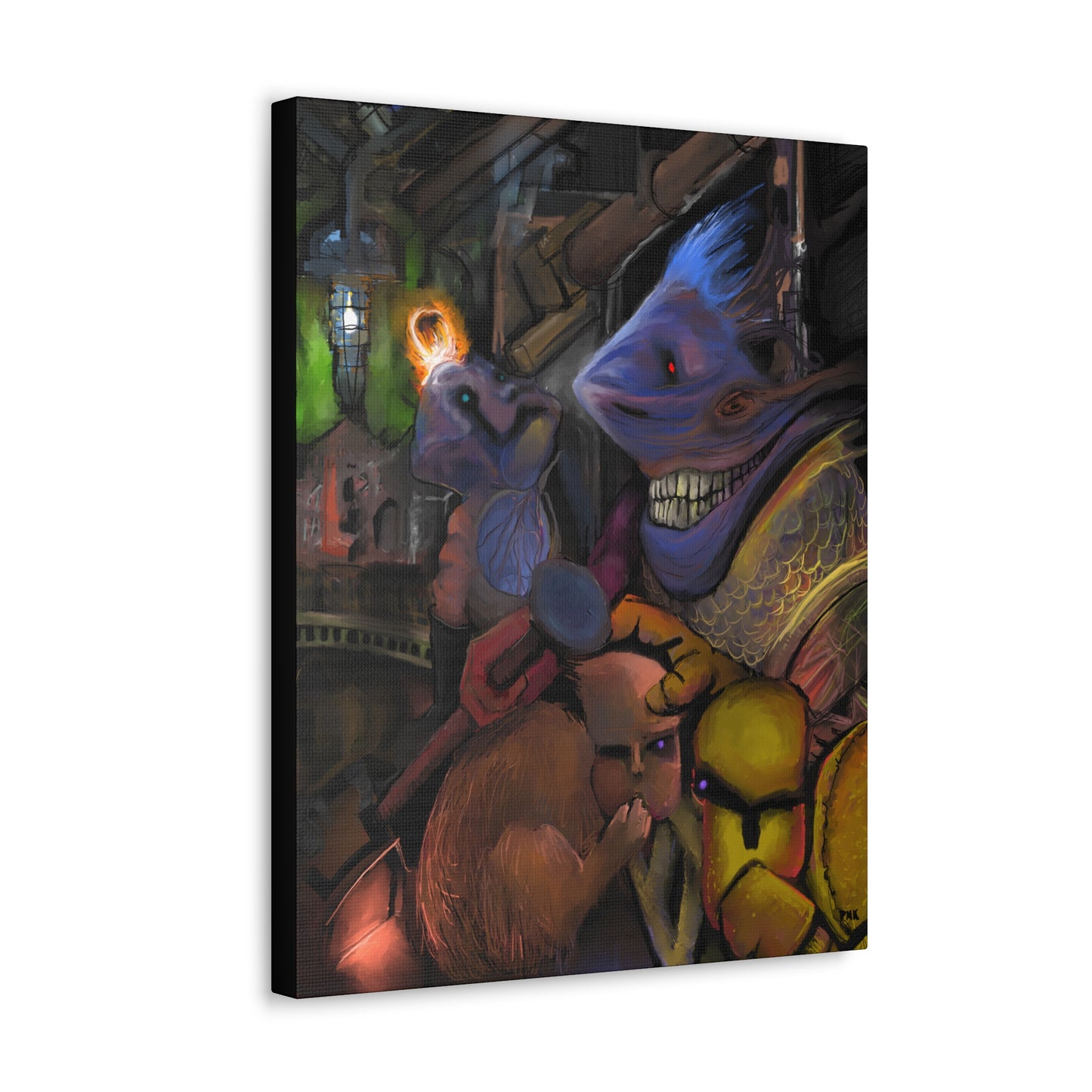 Scrutinized For Aberrations Canvas Gallery Wrap