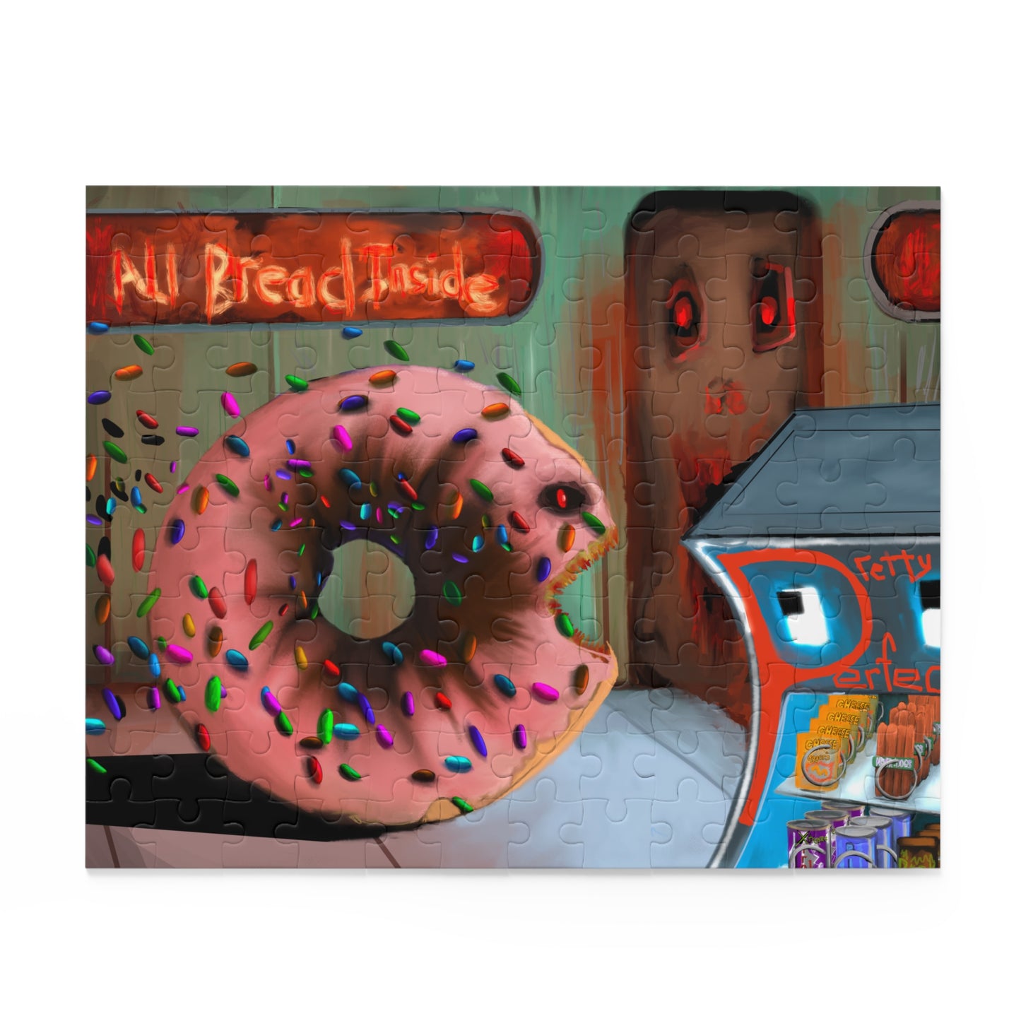 Baaad Donut! Puzzle (120, 252, 500-Piece)