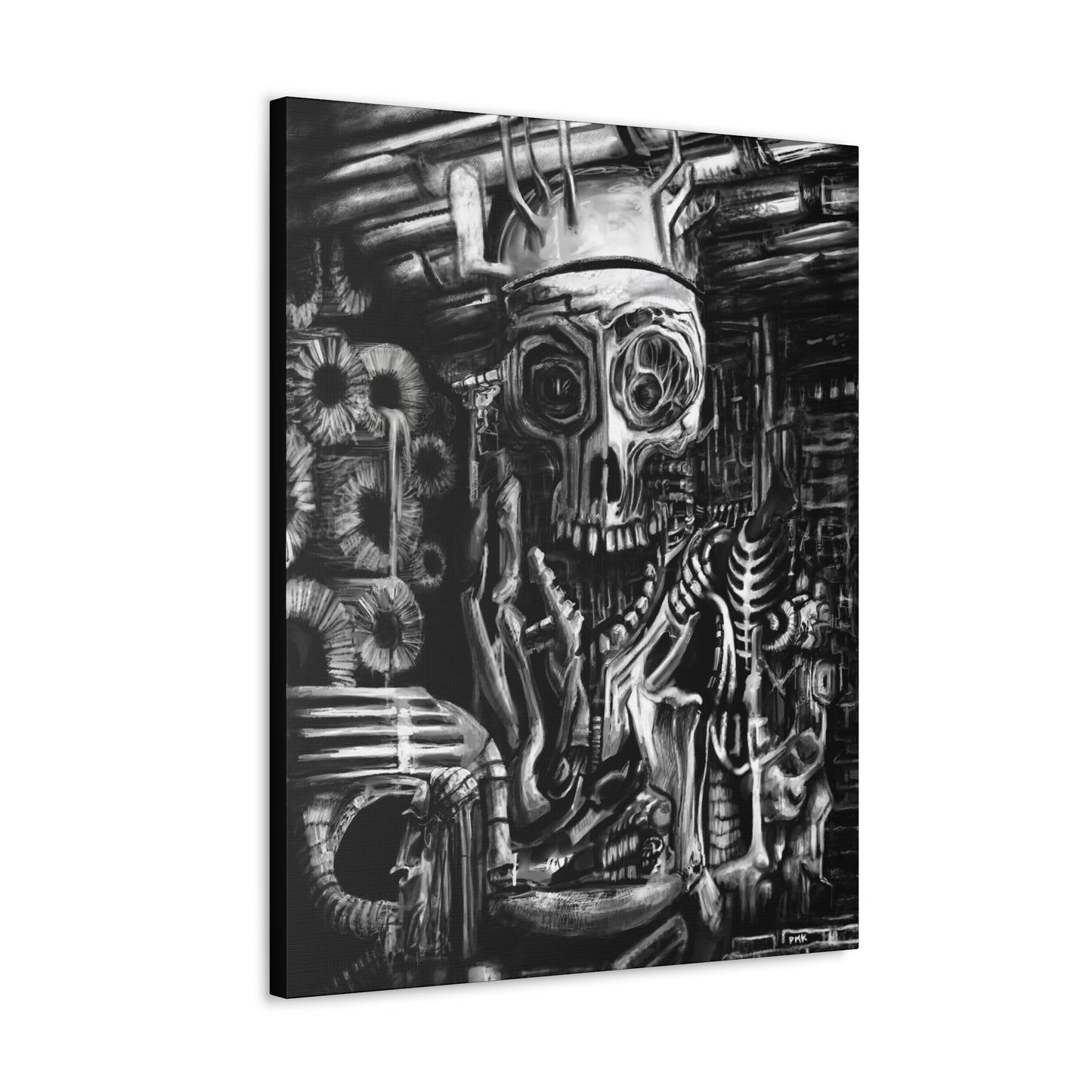 Biomechanical Mass Canvas Gallery Wrap - no Frame