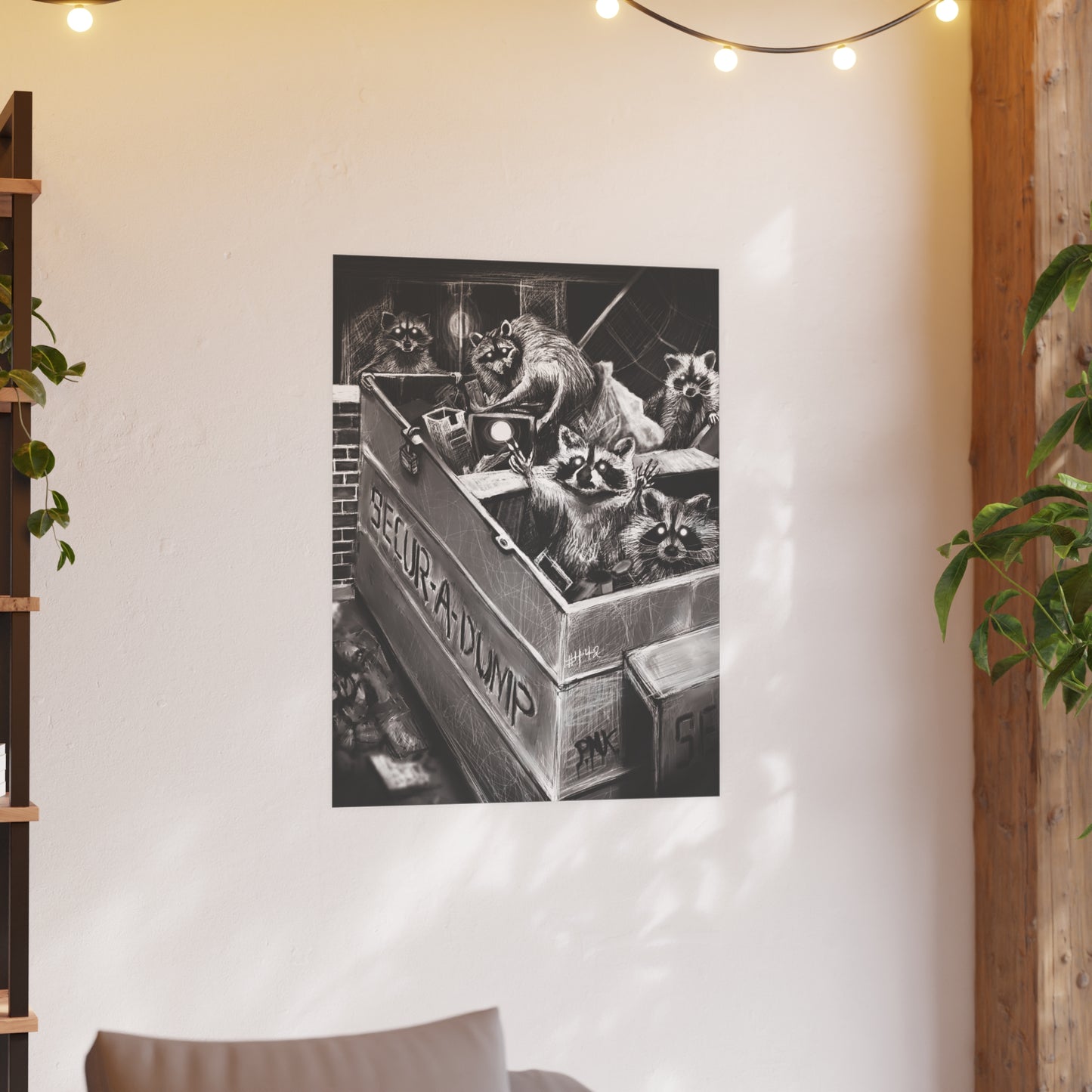 Caught! Satin and Archival Matte Posters