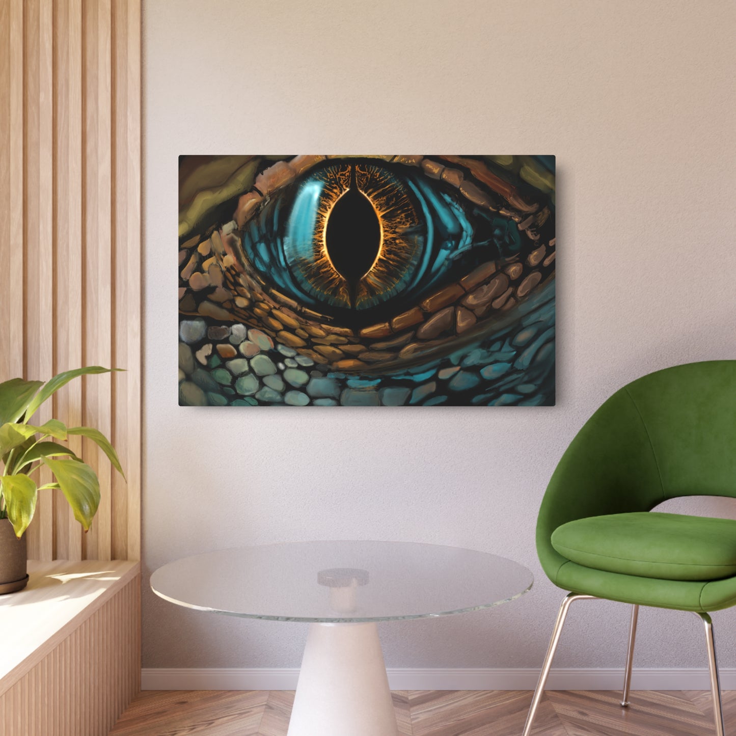 Ancient Eye Metal Art Sign