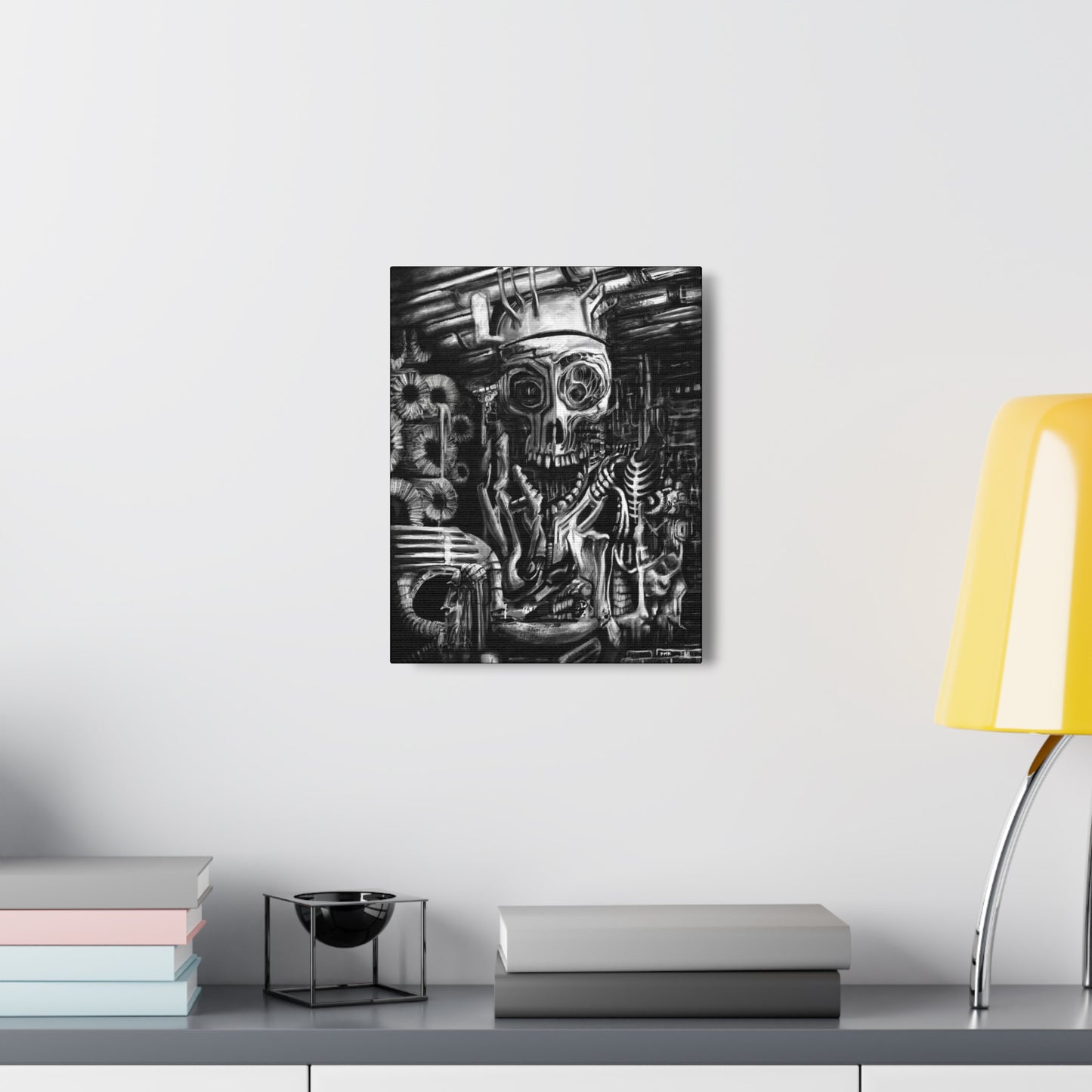 Biomechanical Mass Canvas Gallery Wrap - no Frame