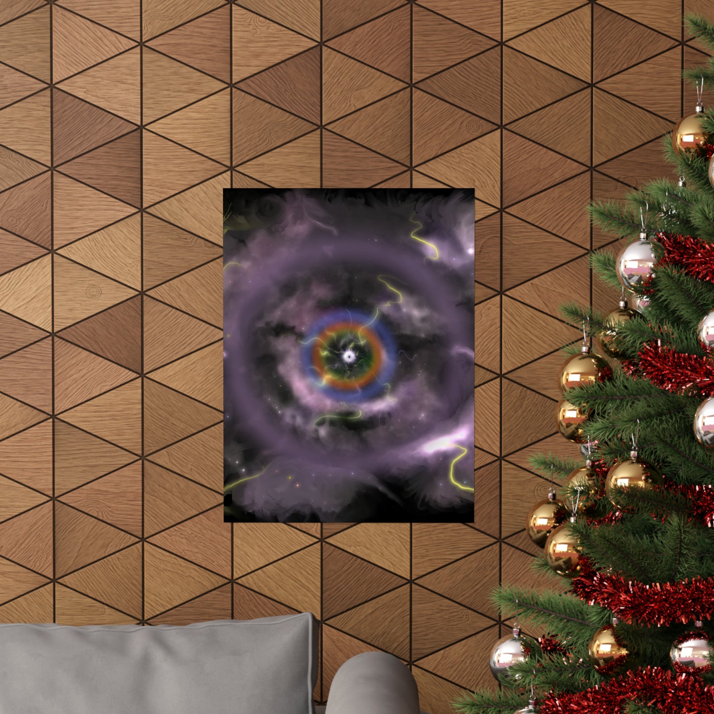 Eye of the Nebula Premium Matte Vertical Poster