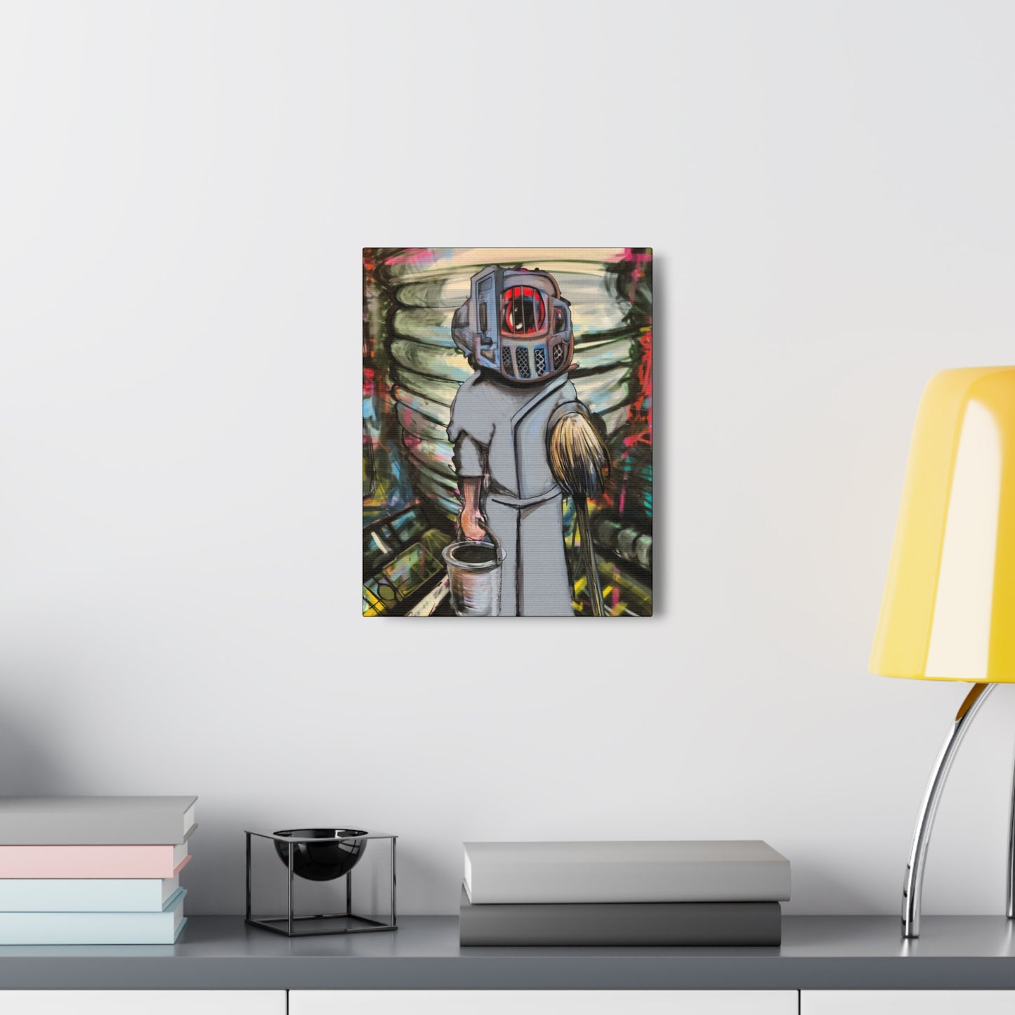 Space Janitor Canvas Gallery Wrap