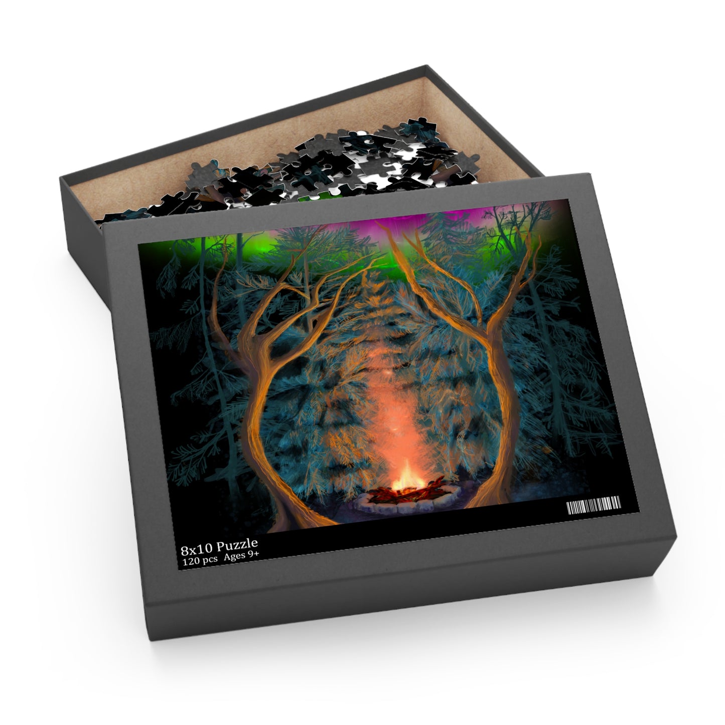 Northwoods Campfire Puzzle (120, 252, 500-Piece)