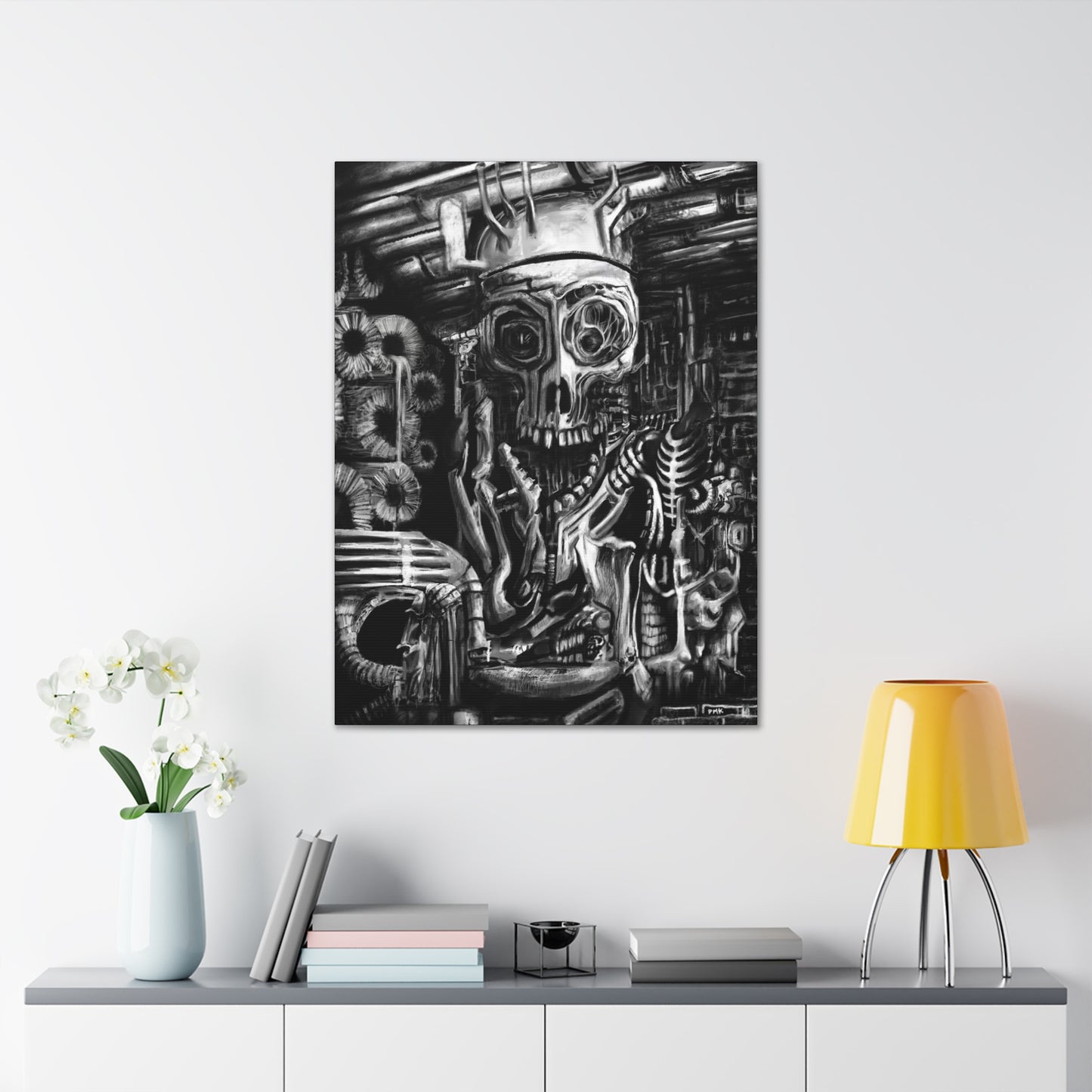 Biomechanical Mass Canvas Gallery Wrap - no Frame
