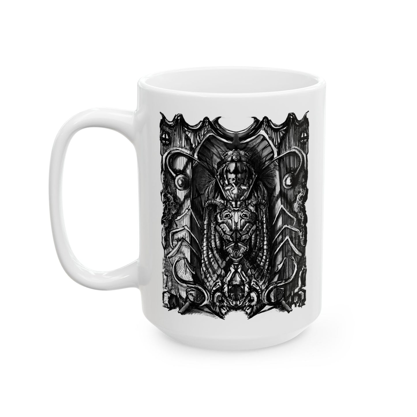 Cicada Abnormalis Ceramic Mug, (11oz, 15oz)